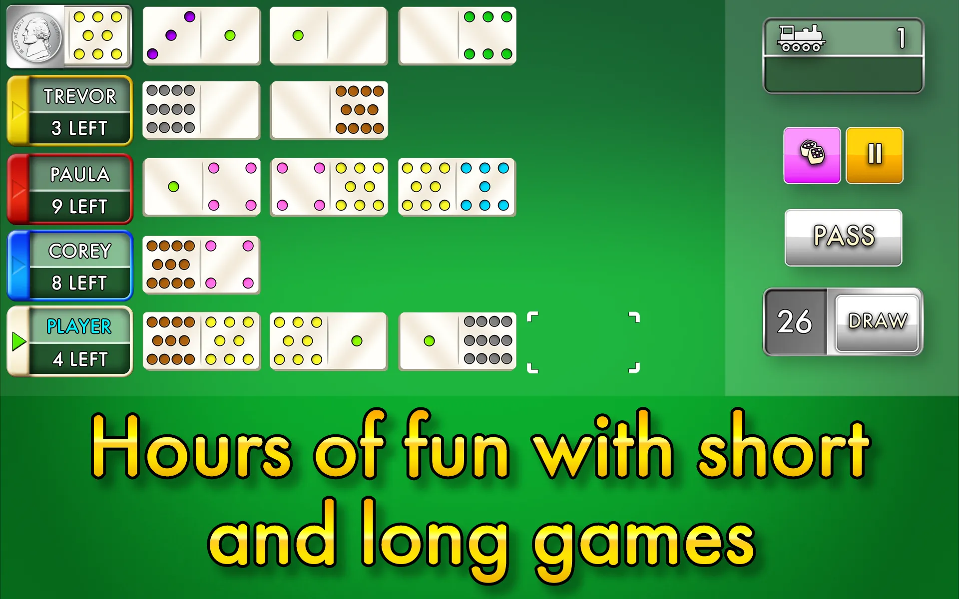 Mexican Train Dominoes Classic | Indus Appstore | Screenshot