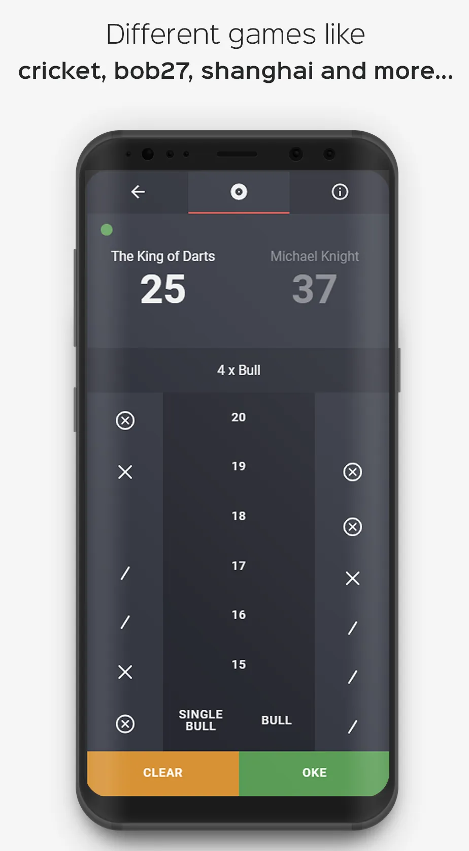 King of Darts scoreboard app | Indus Appstore | Screenshot