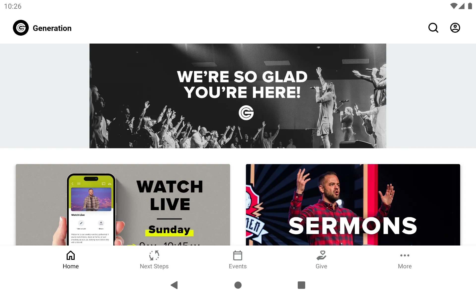 Generation Church - AZ | Indus Appstore | Screenshot