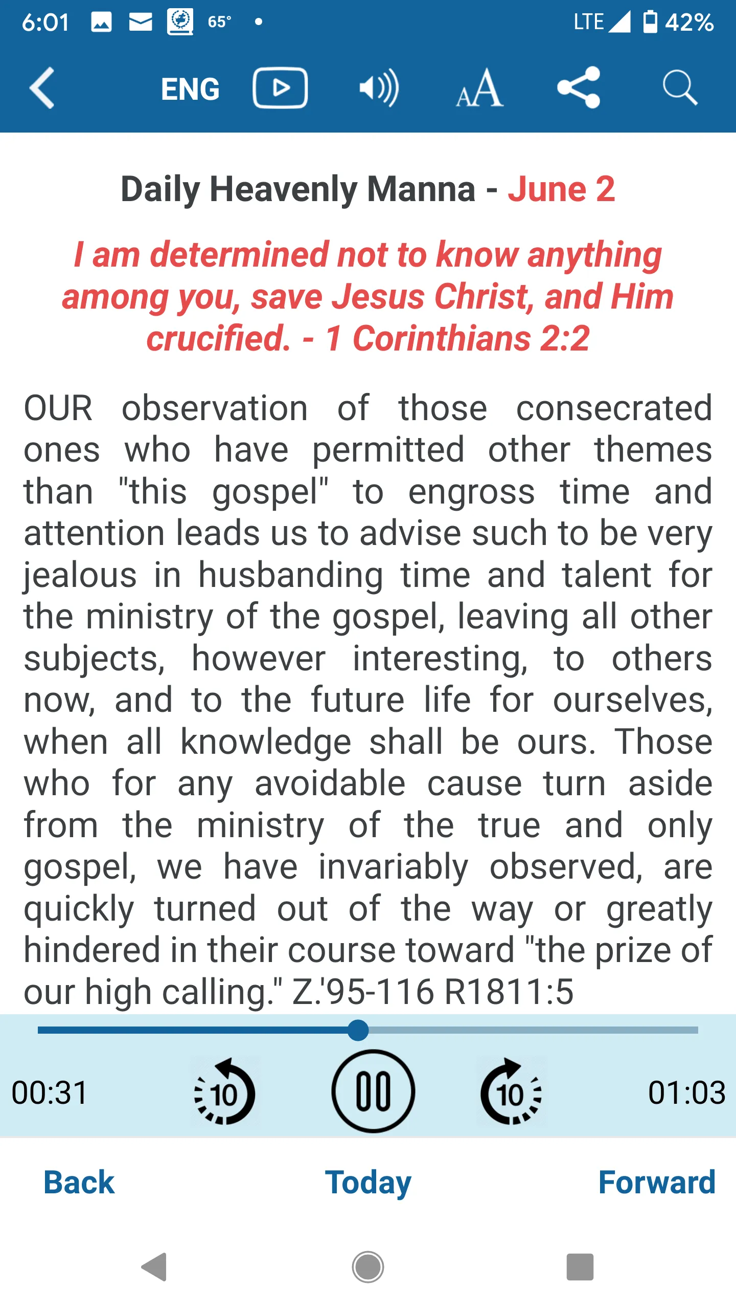 Bible Study Tools, Audio Video | Indus Appstore | Screenshot