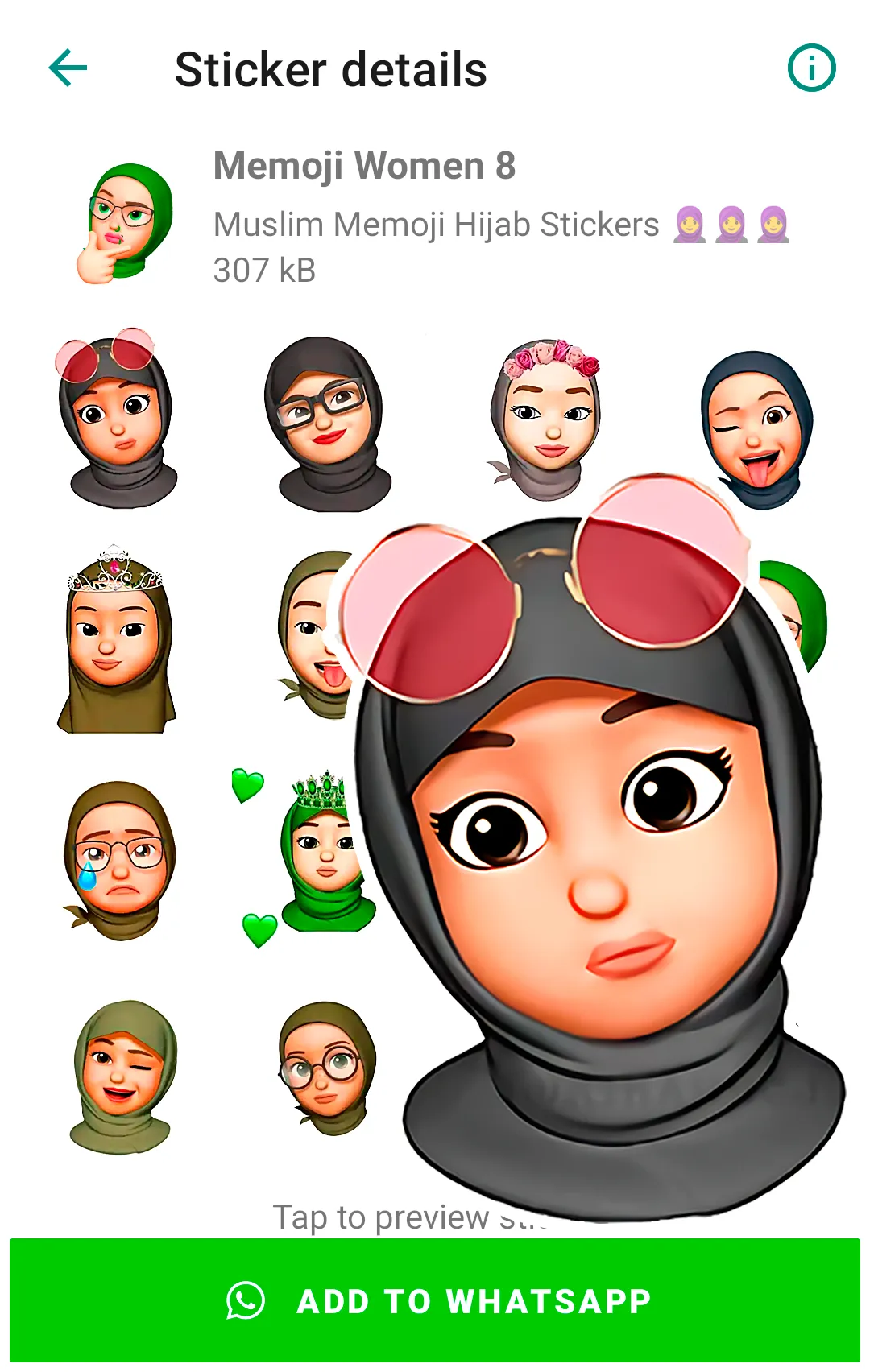 Memoji Islamic Muslim Stickers | Indus Appstore | Screenshot