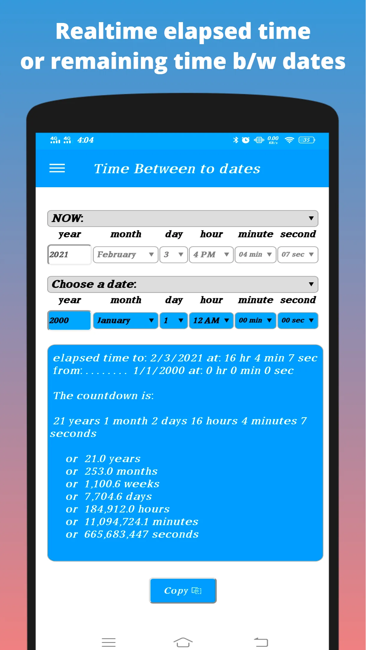 Age Calculator - Calculate Age | Indus Appstore | Screenshot