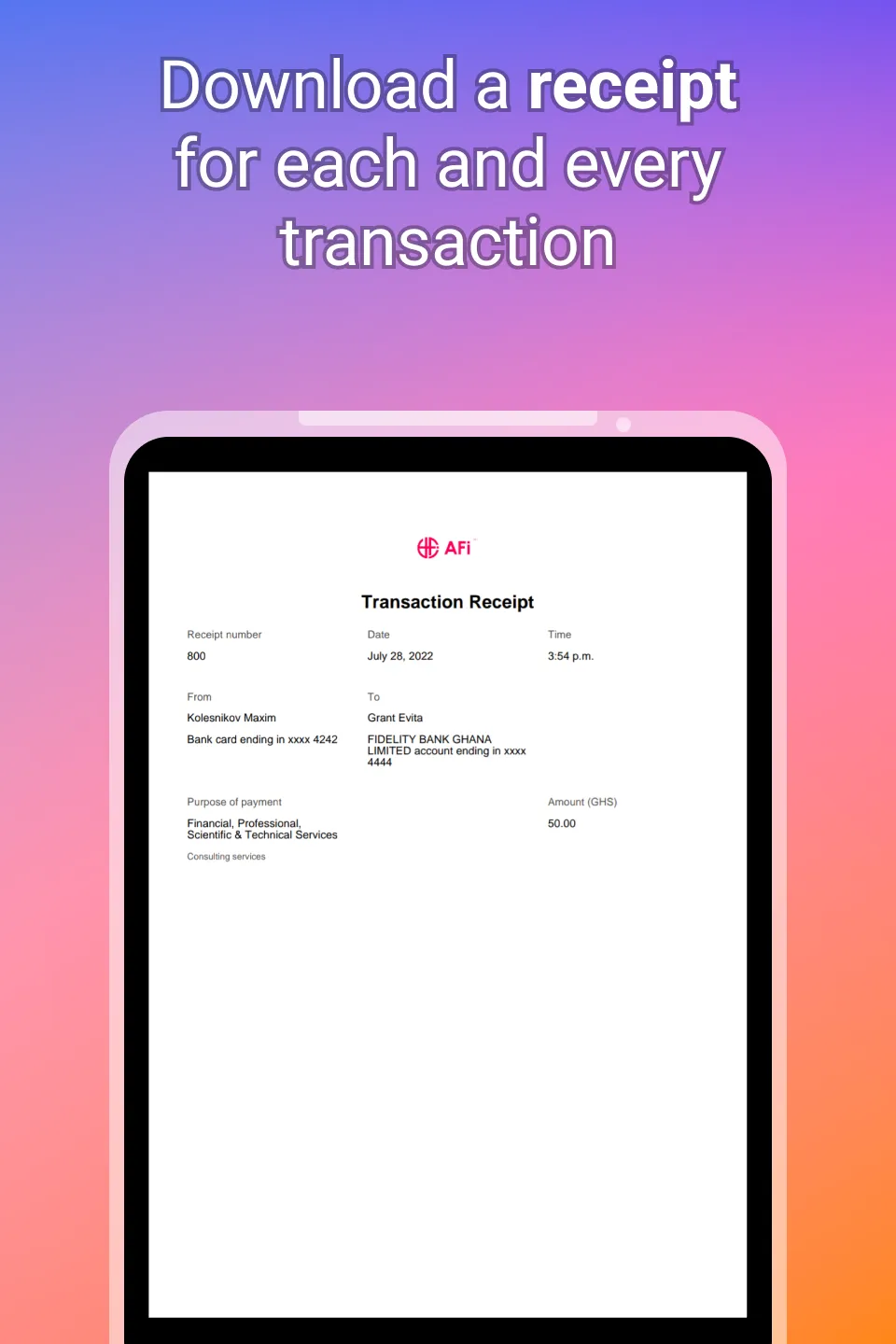 AFi Payments | Indus Appstore | Screenshot