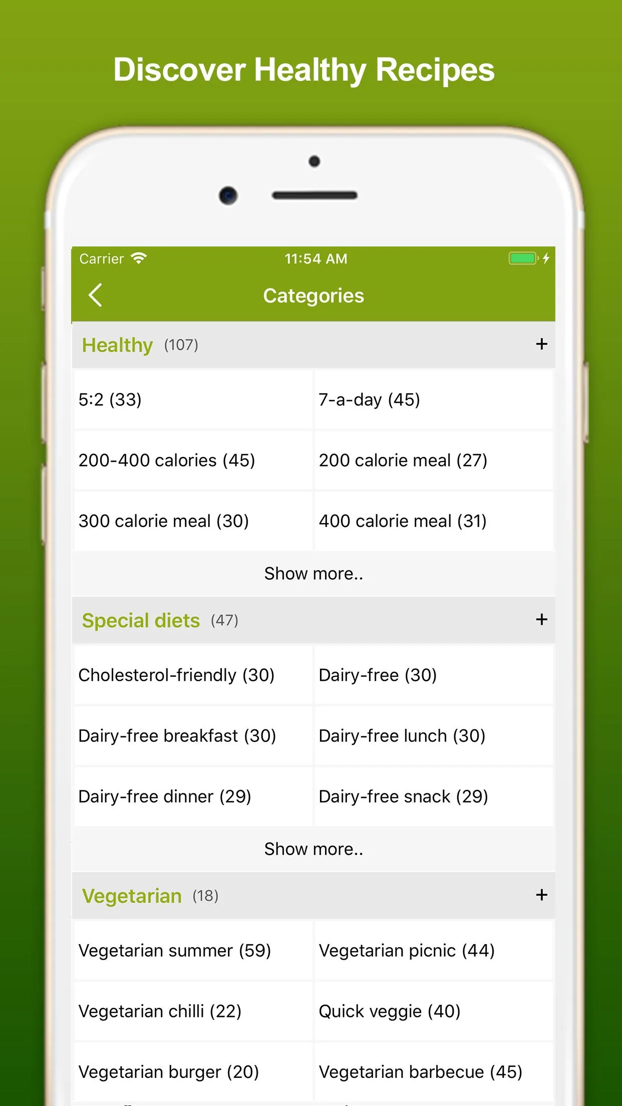 Healthy Eating Recipes | Indus Appstore | Screenshot