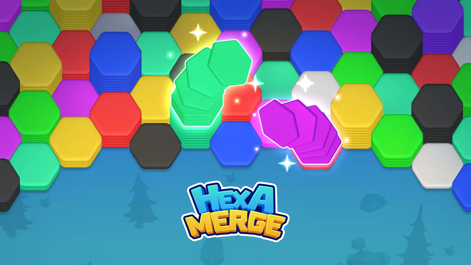 Hexa Merge: Tile Sort Puzzle | Indus Appstore | Screenshot