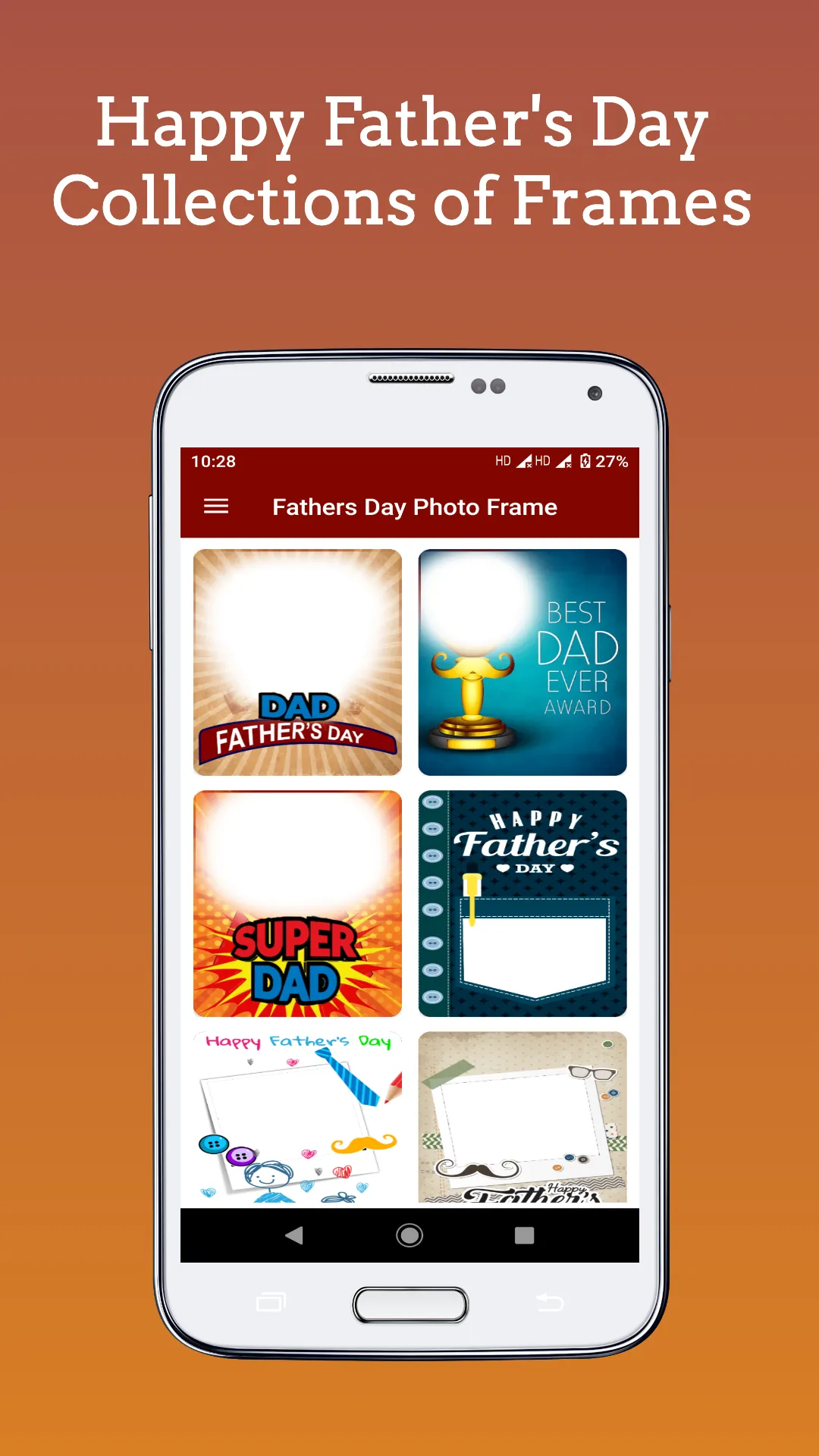 Fathers Day Photo Frames | Indus Appstore | Screenshot