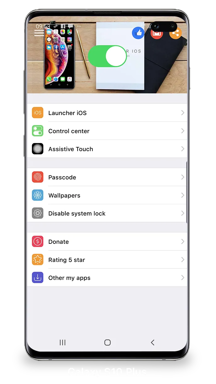 Lock Screen iOS 15 | Indus Appstore | Screenshot