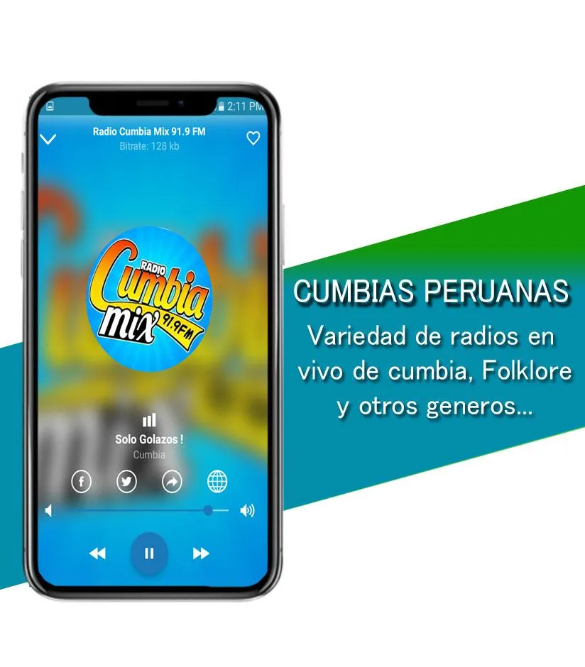 Cumbias Peruanas | Indus Appstore | Screenshot