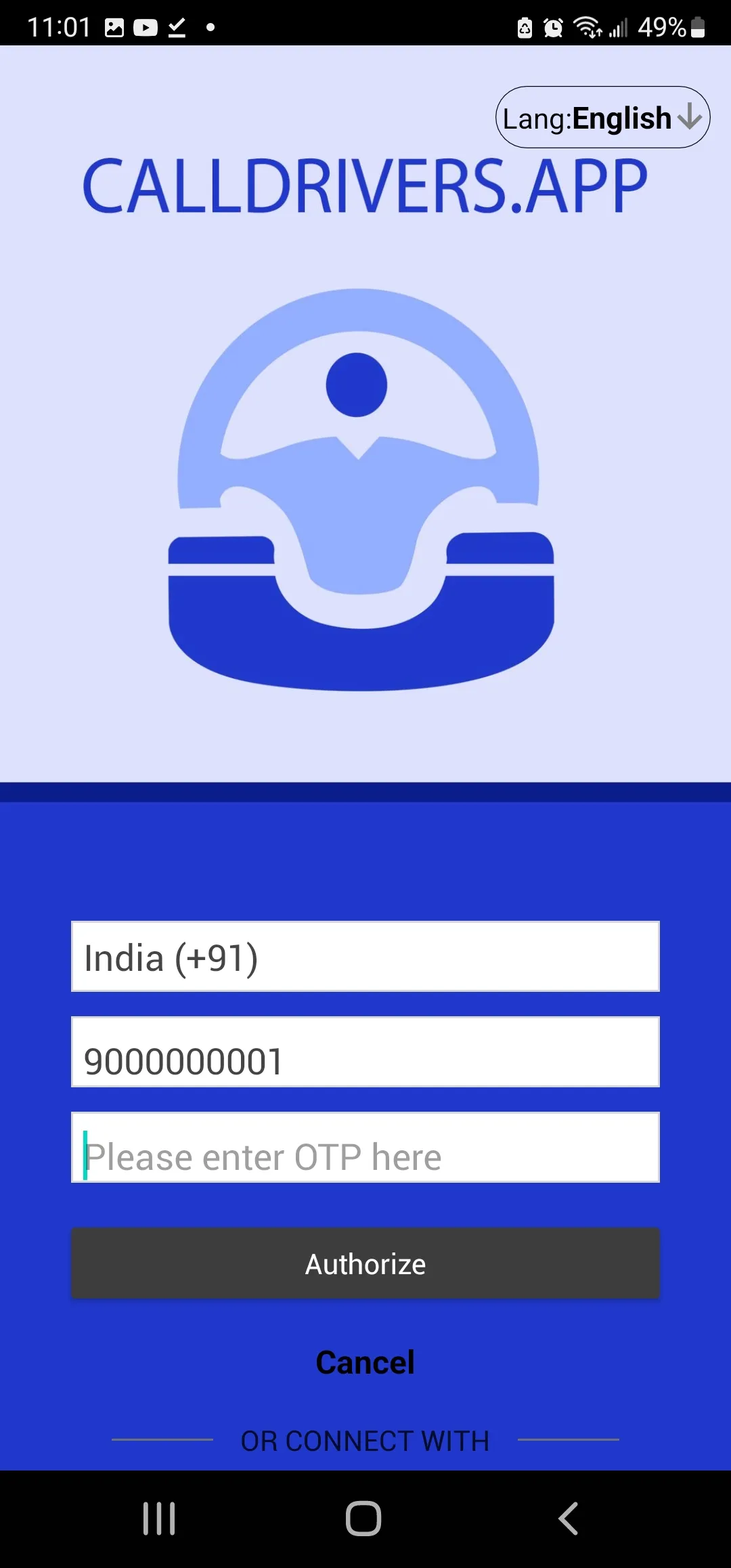 Calldrivers.App | Indus Appstore | Screenshot