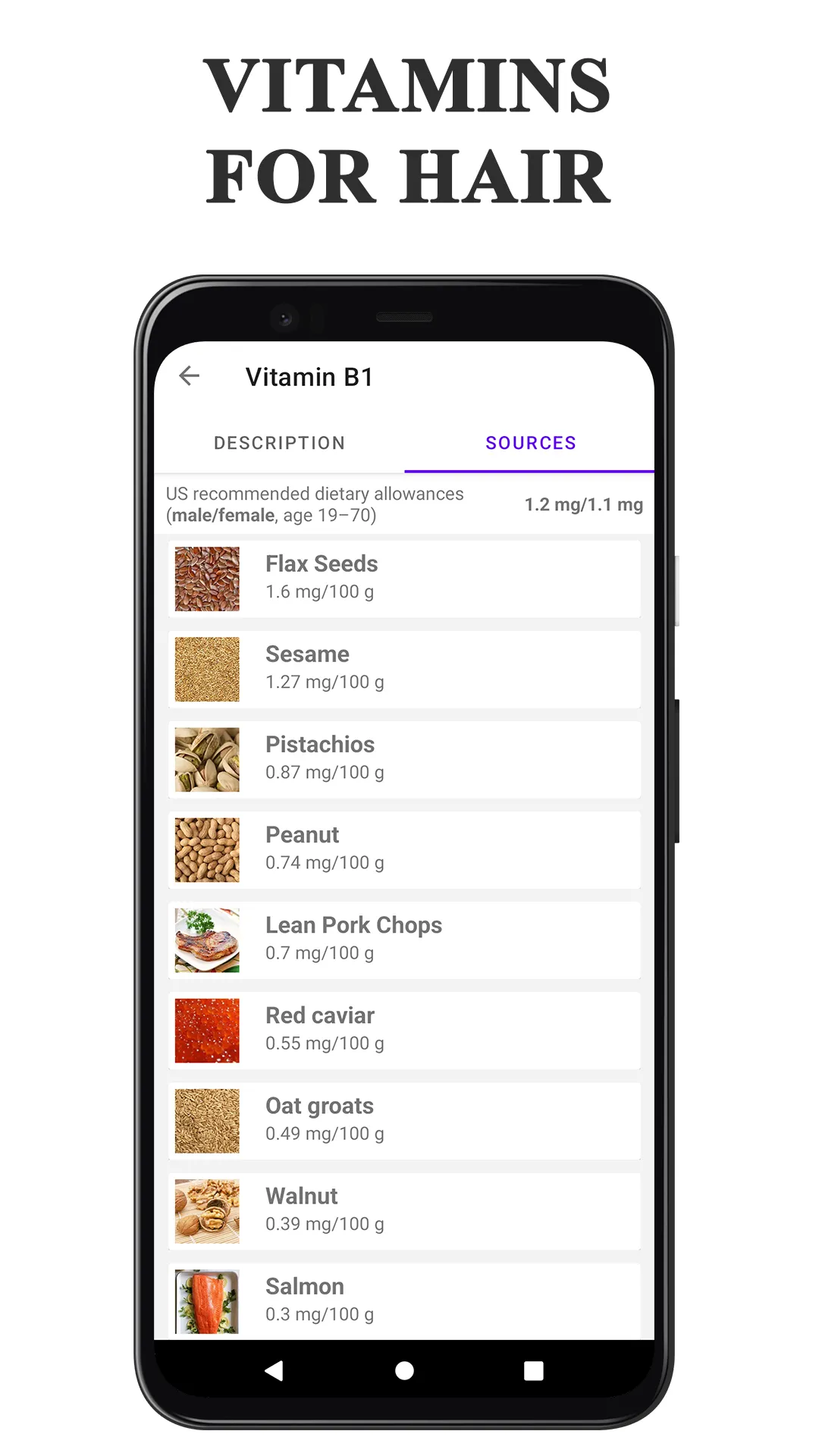 Vitamins: Sources, Health Tips | Indus Appstore | Screenshot