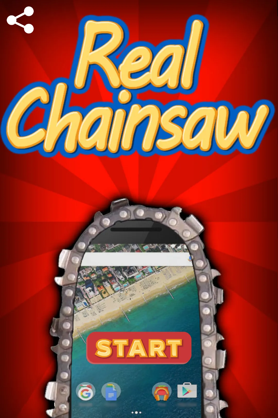 Chainsaw Prank | Indus Appstore | Screenshot