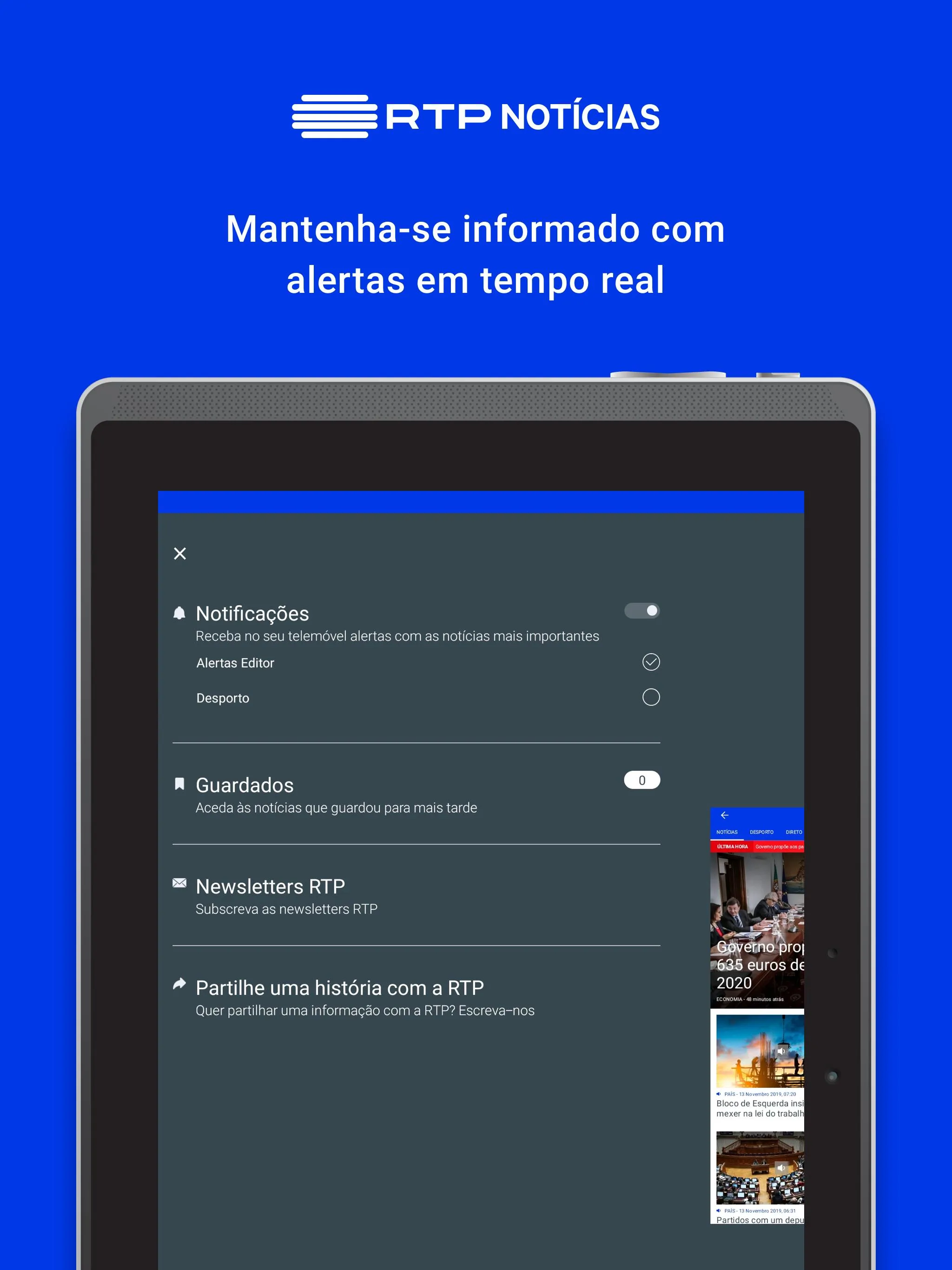 RTP Notícias | Indus Appstore | Screenshot