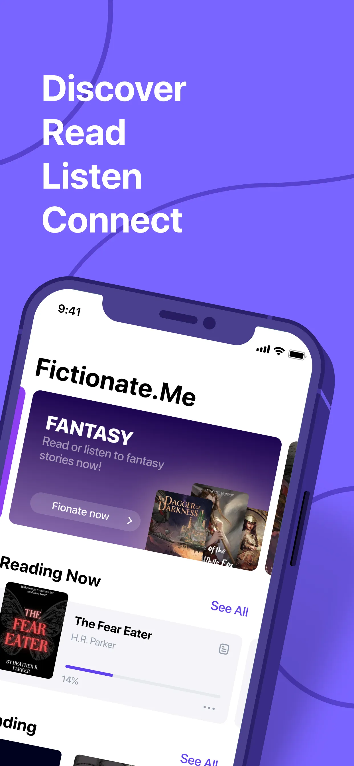 Fictionate.me: Audiobooks | Indus Appstore | Screenshot