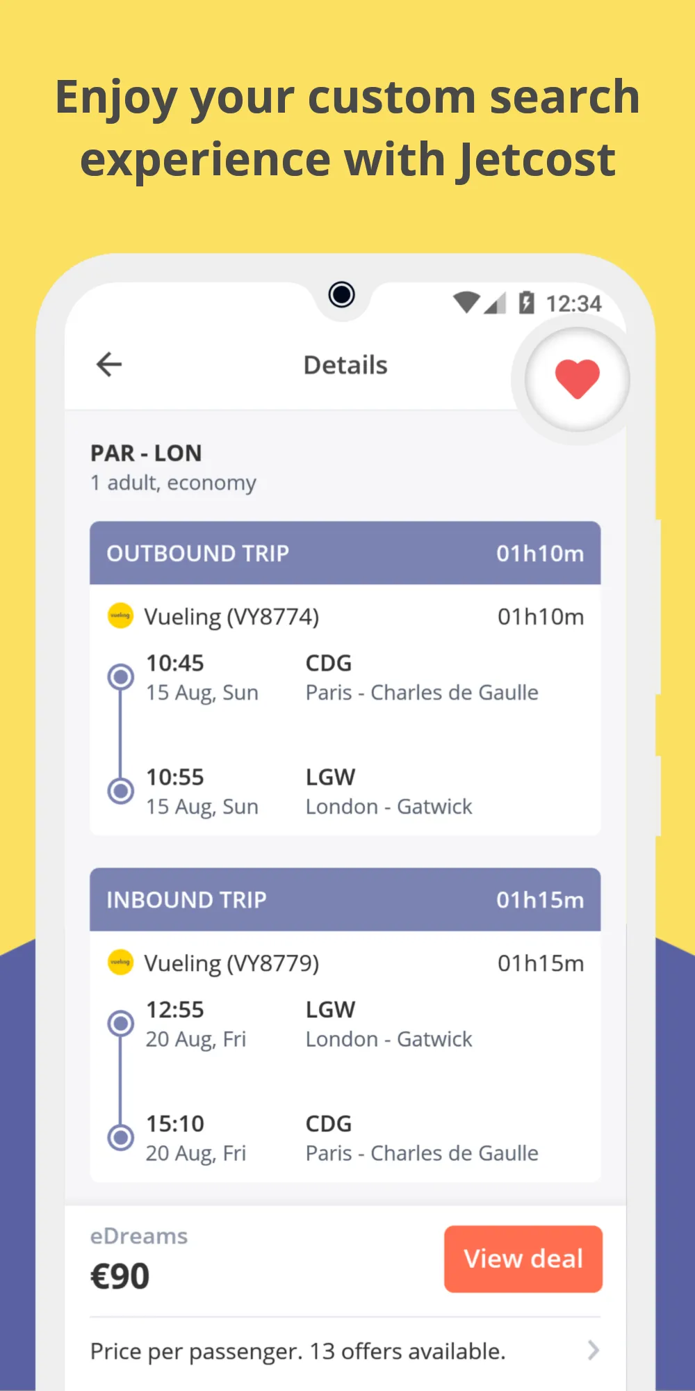 Jetcost: flights, hotels, cars | Indus Appstore | Screenshot