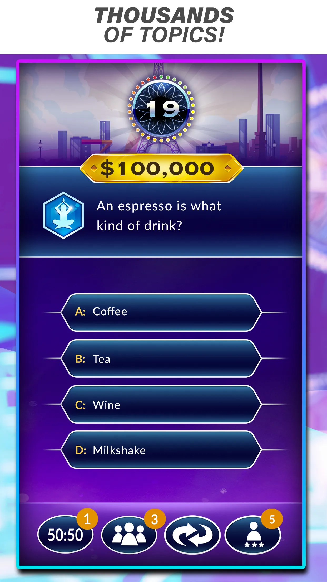Official Millionaire Game | Indus Appstore | Screenshot