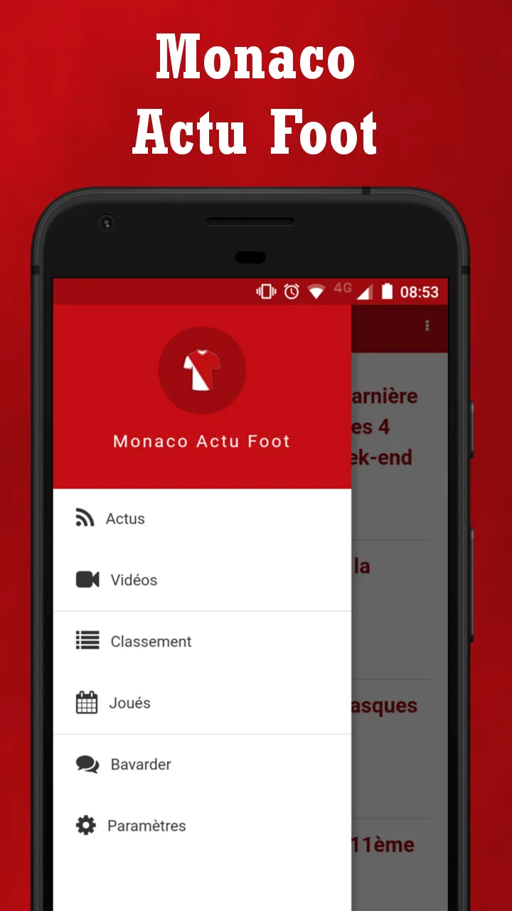 Monaco Actu Foot | Indus Appstore | Screenshot