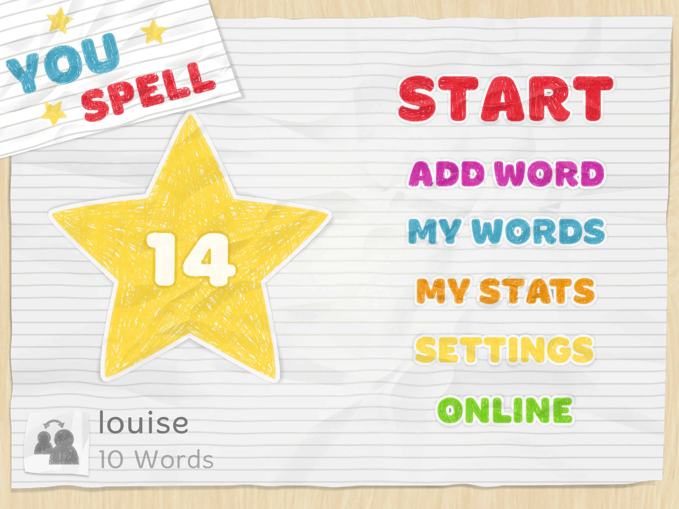 YouSpell - Practice your own s | Indus Appstore | Screenshot