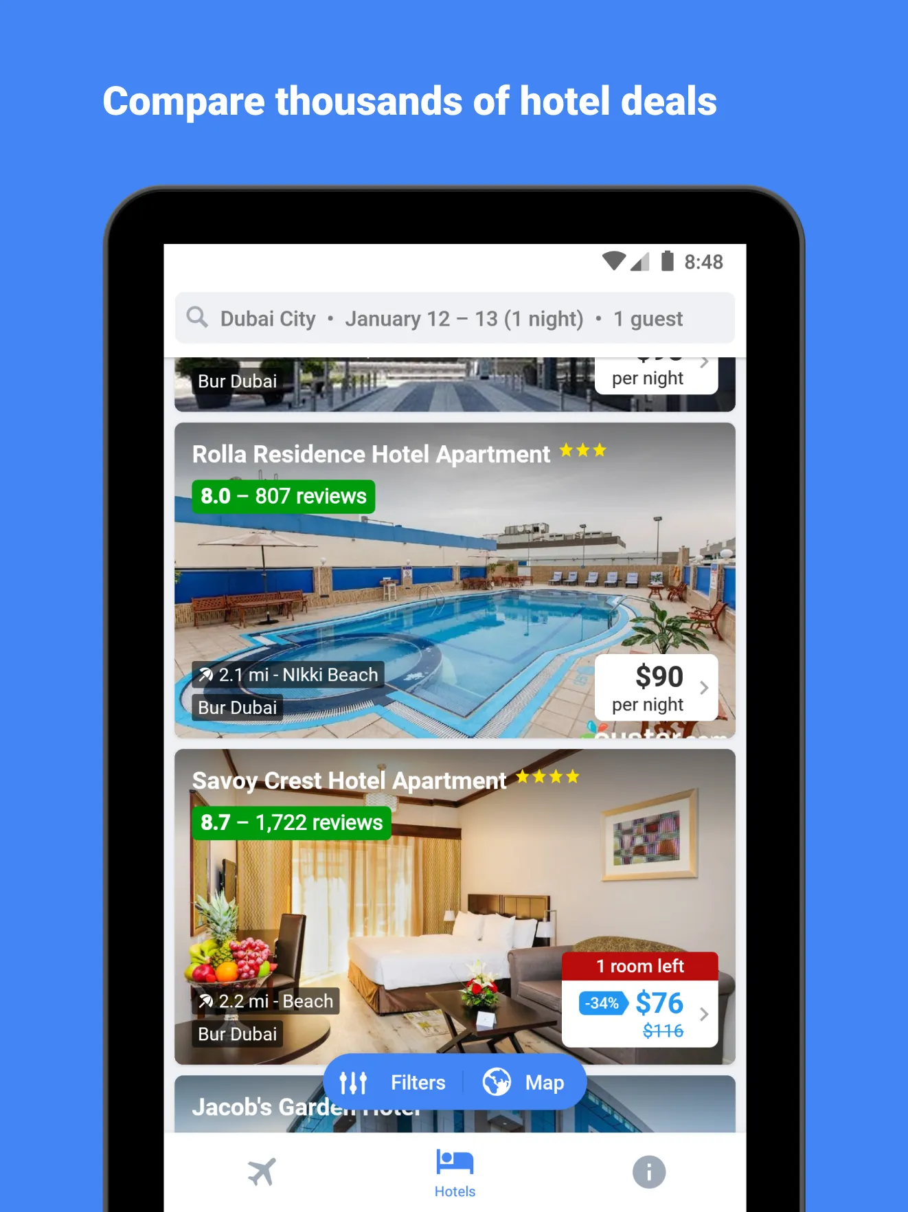 Flights & Hotels – Any.Travel | Indus Appstore | Screenshot