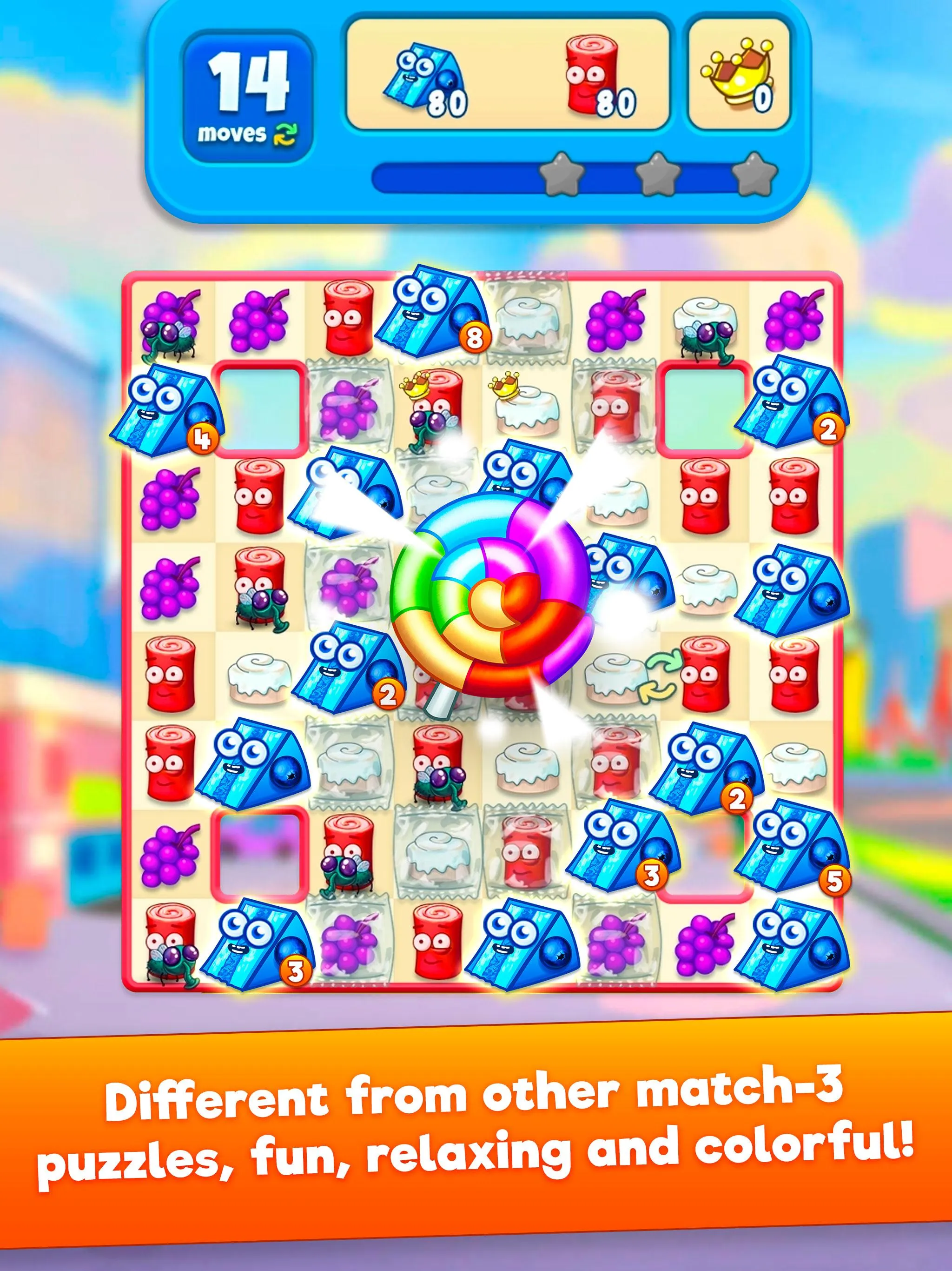 Sugar Heroes - match 3 game | Indus Appstore | Screenshot