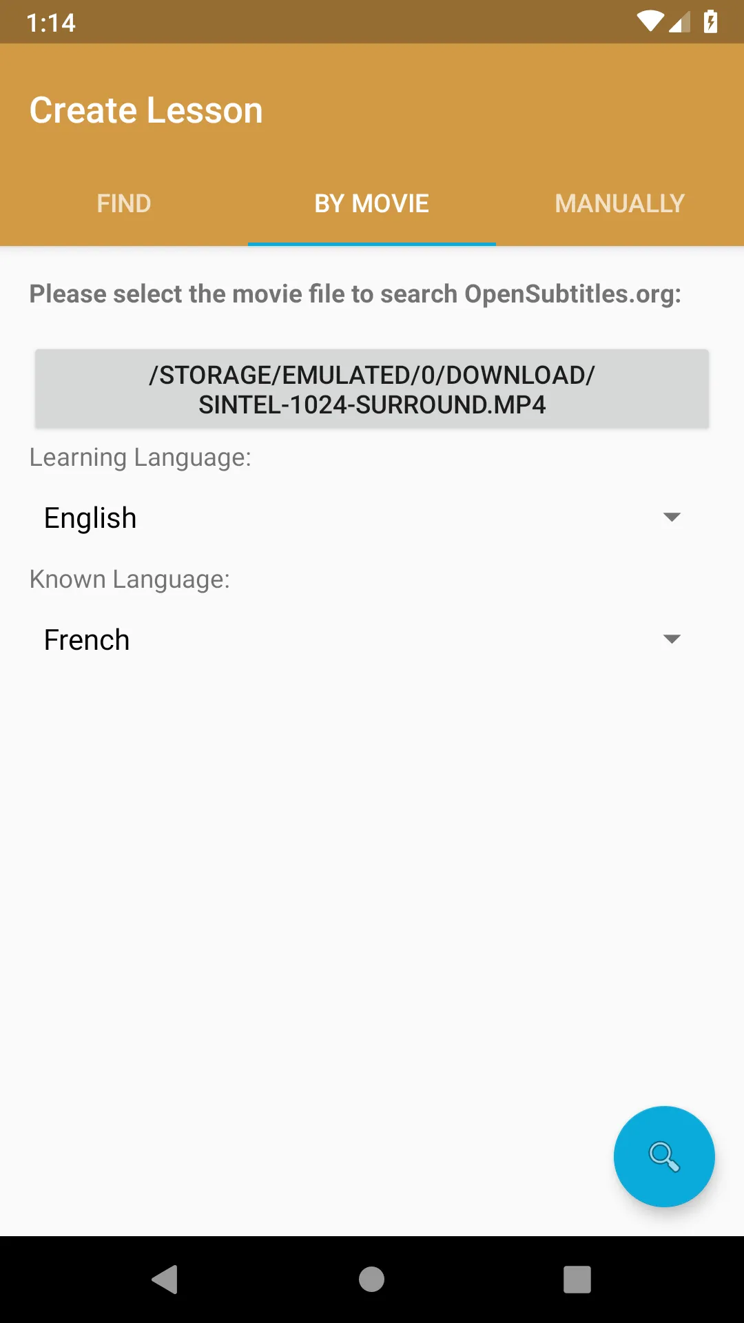 Learn By Subtitles | Indus Appstore | Screenshot