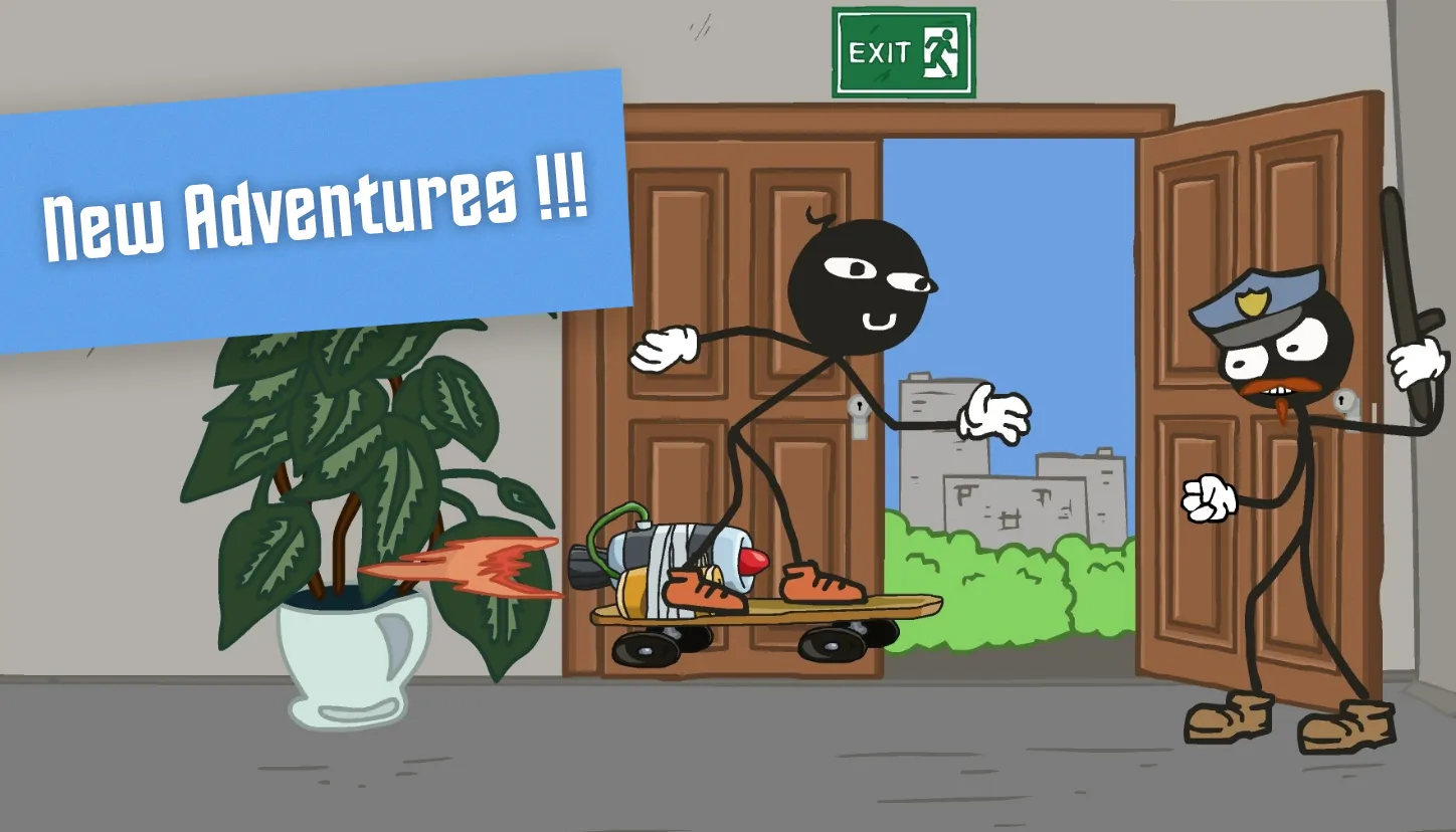 Stickman school escape 2 | Indus Appstore | Screenshot