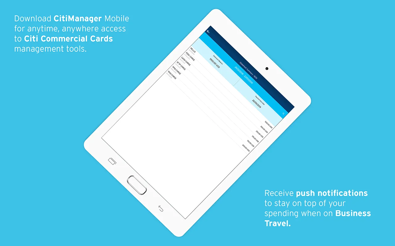 CitiManager – Corporate Cards | Indus Appstore | Screenshot
