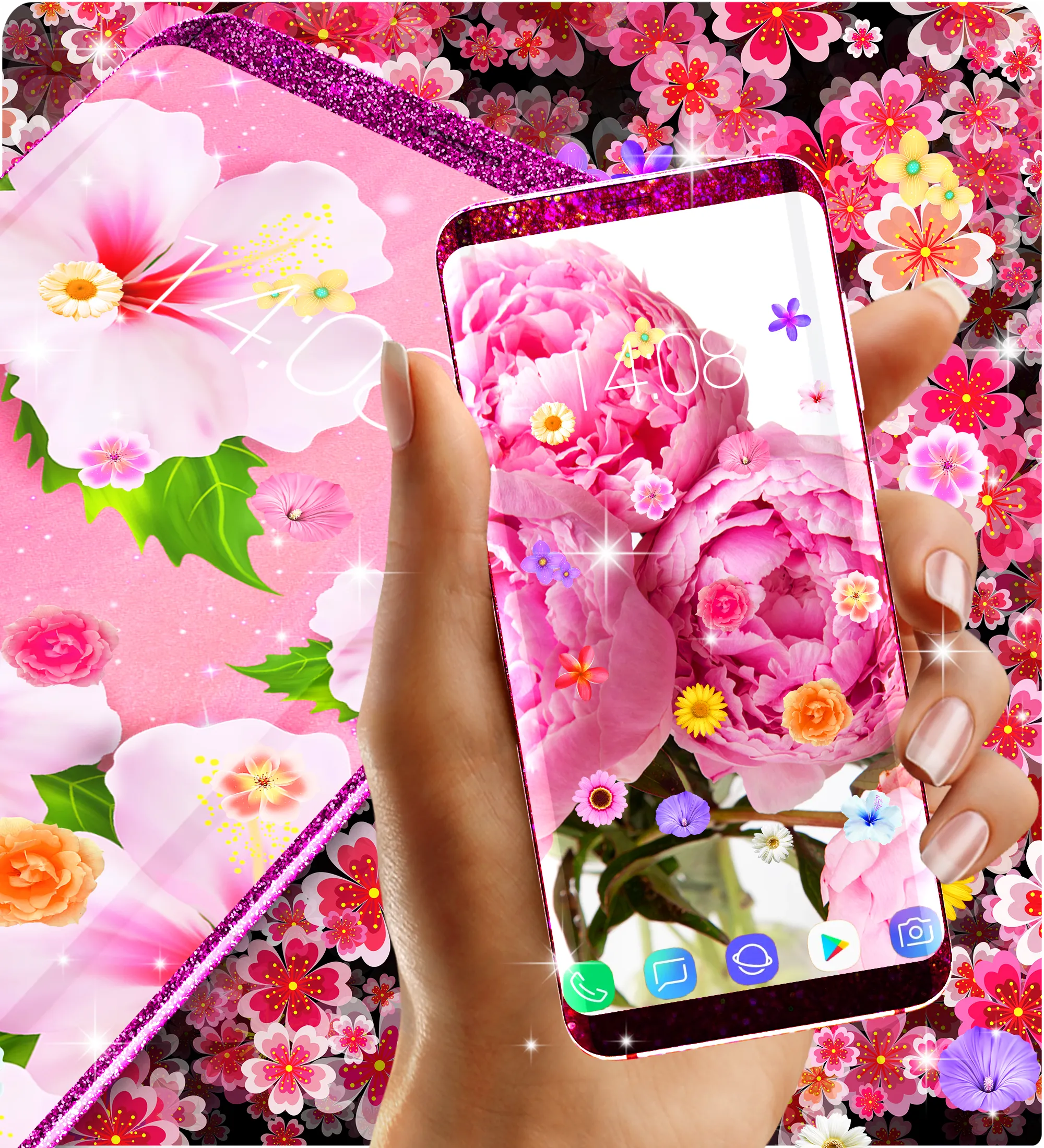 Summer flowers live wallpaper | Indus Appstore | Screenshot