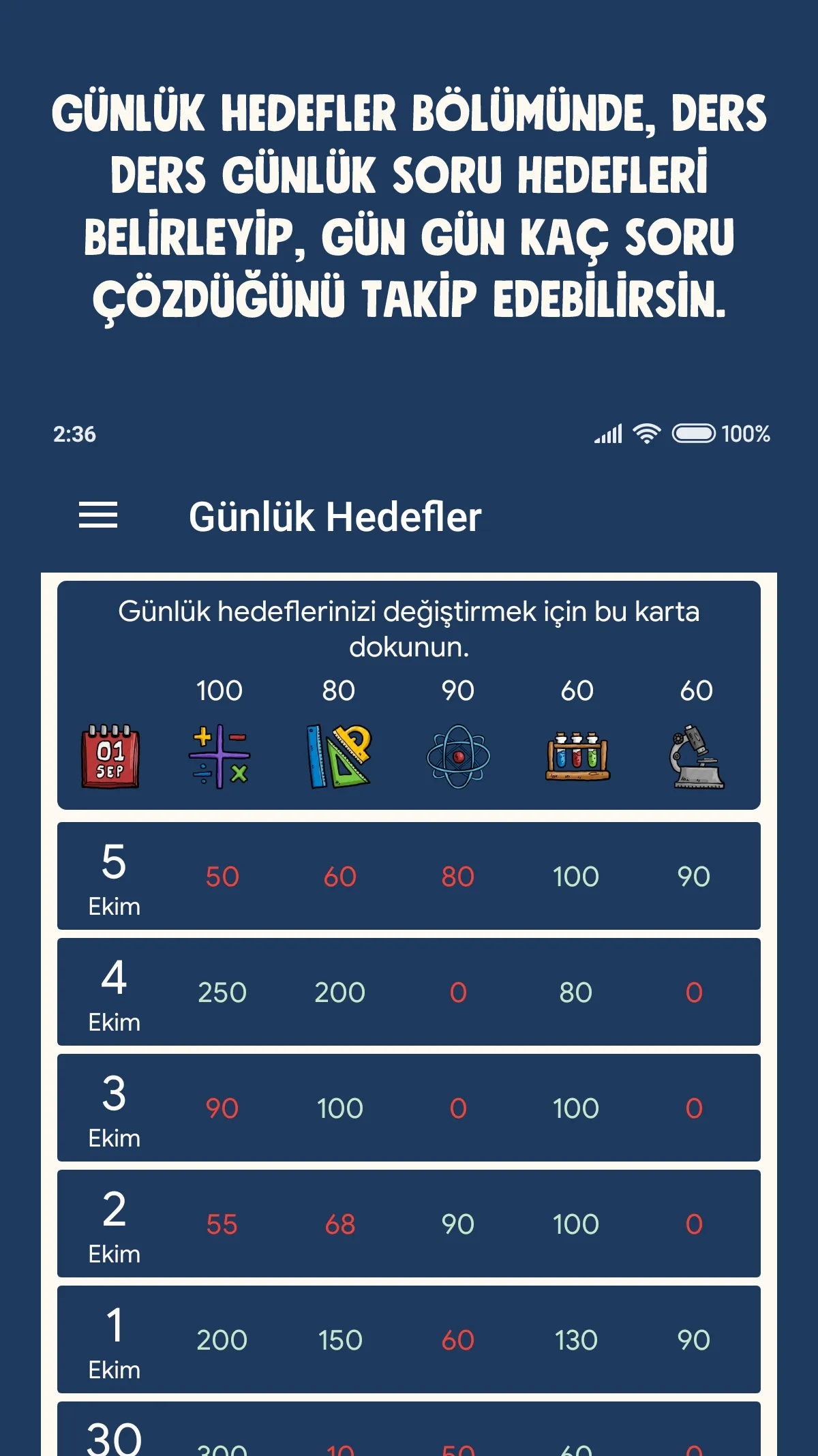 AYT Konu Takibi ve Sayaç | Indus Appstore | Screenshot