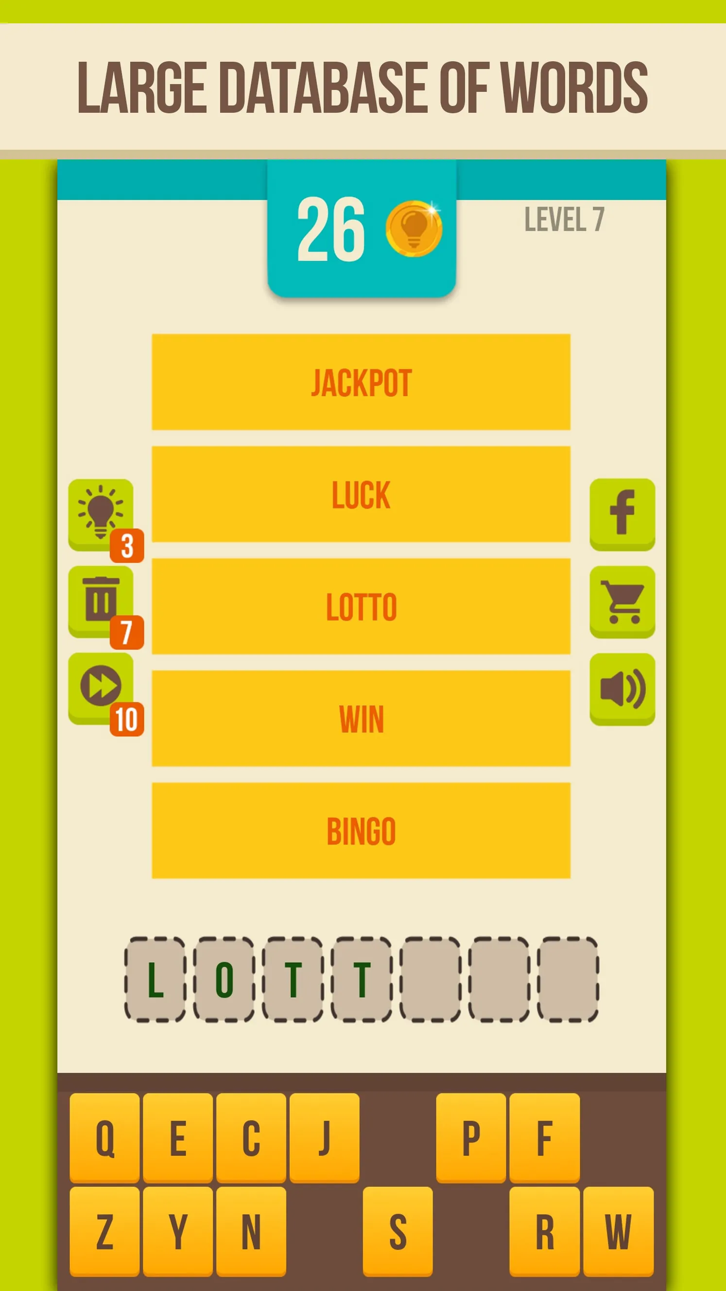 Guess the word - 5 Clues | Indus Appstore | Screenshot