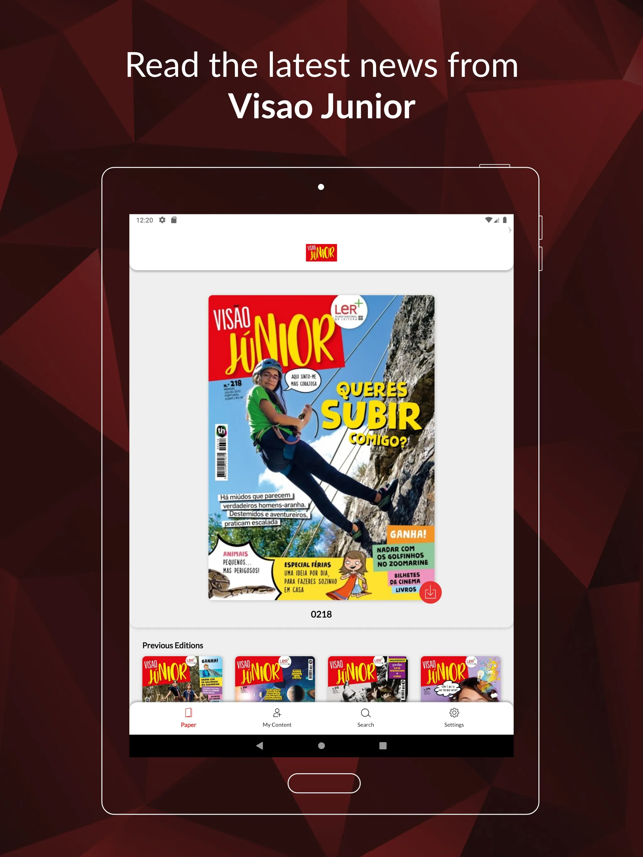 Visao Junior Digital | Indus Appstore | Screenshot