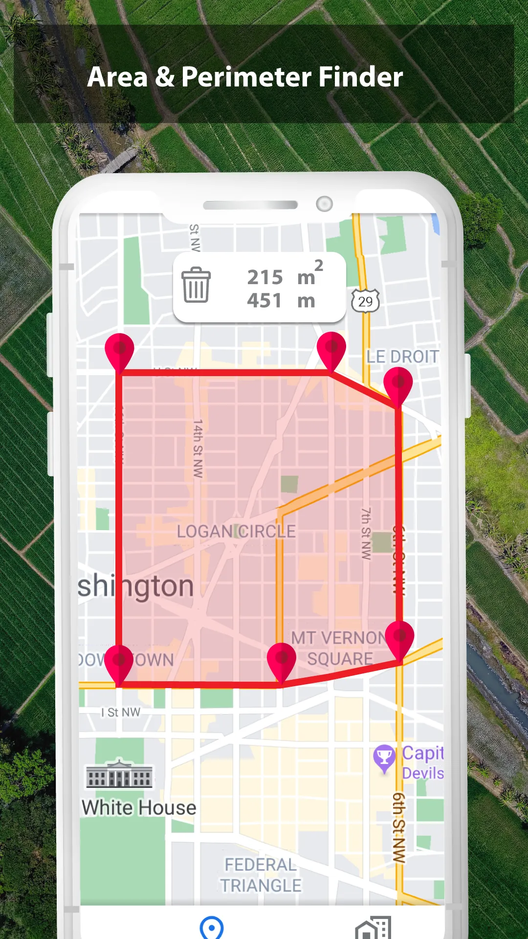 GPS Fields Area  Measurement | Indus Appstore | Screenshot