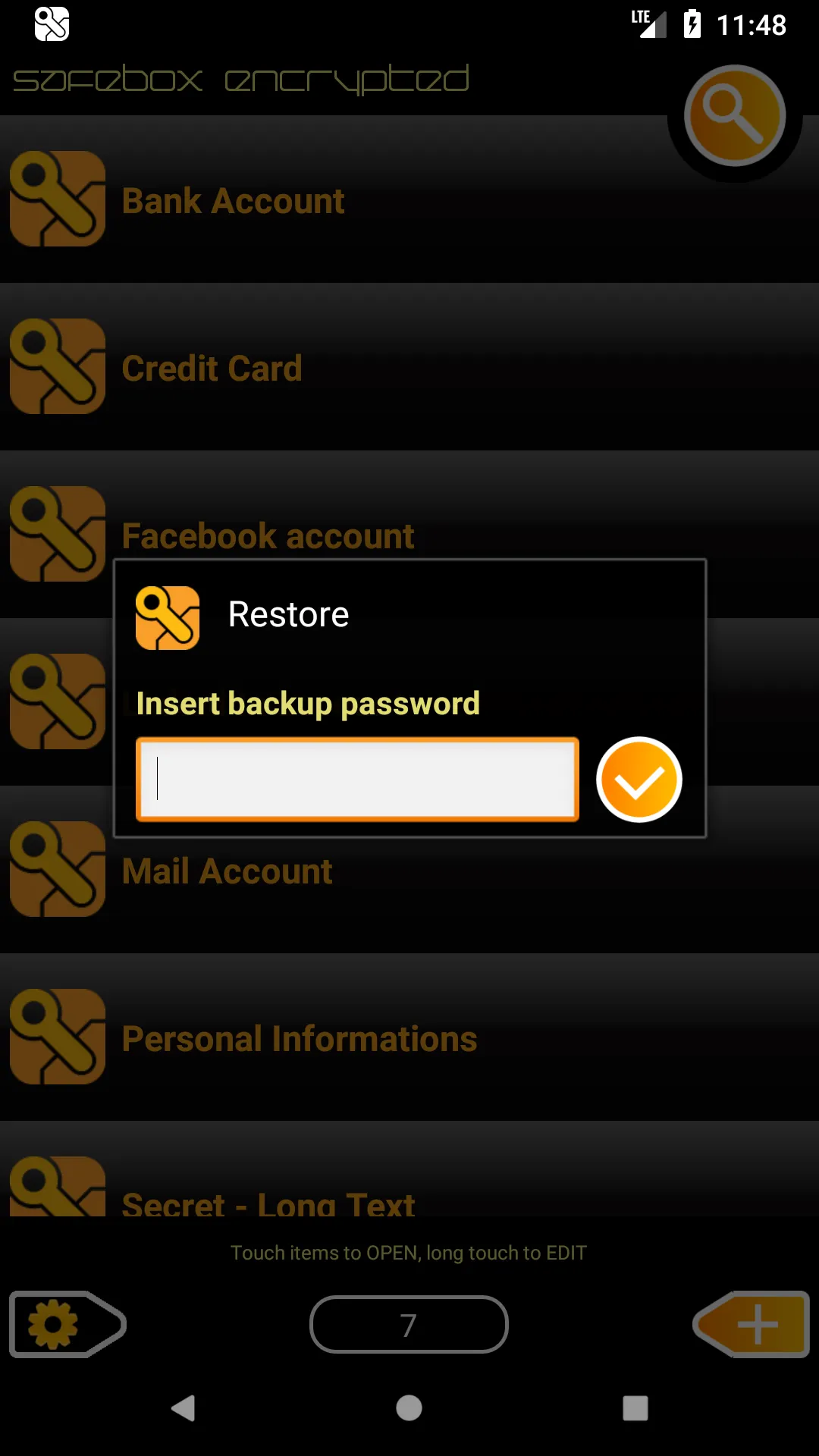 SafeBox password manager lite | Indus Appstore | Screenshot