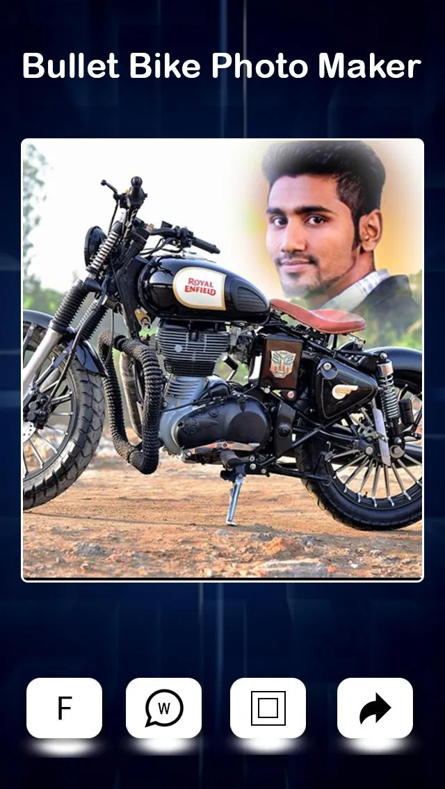 Bullet Bike Photo Editor | Indus Appstore | Screenshot