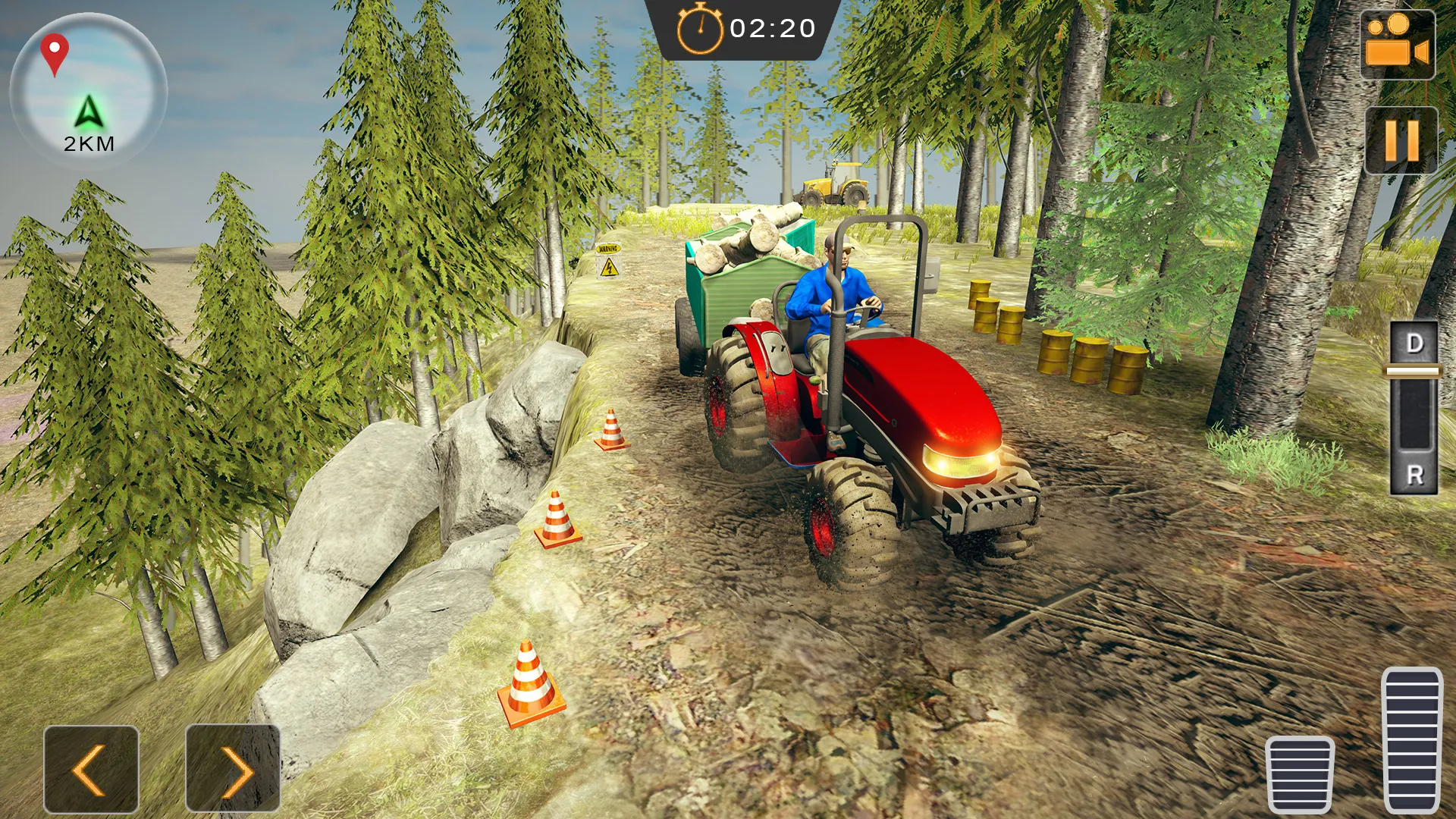 Tractor Driving UpHill Farming | Indus Appstore | Screenshot