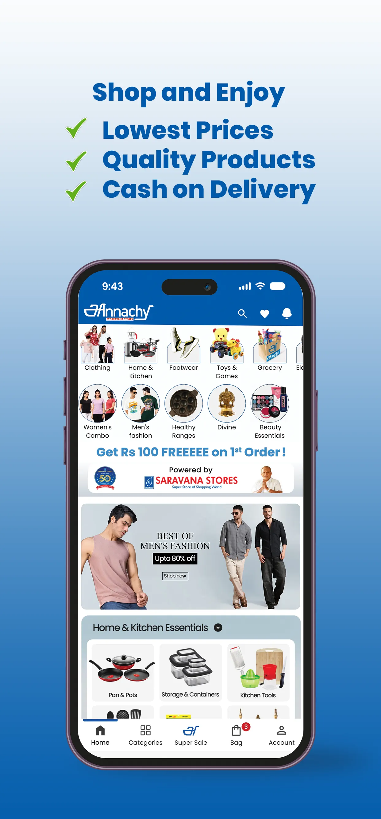 Annachy (By Saravana Stores) | Indus Appstore | Screenshot