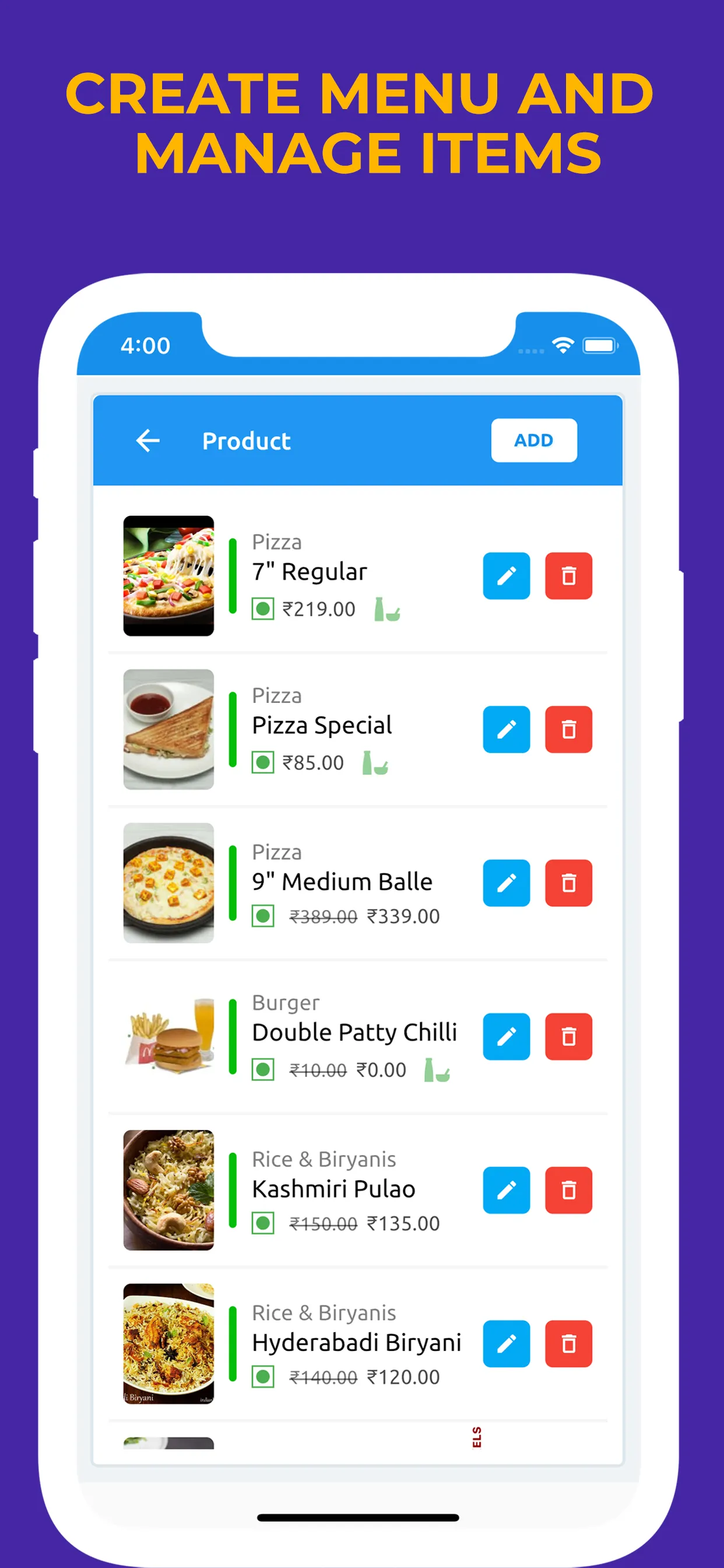 Easy Menu Qr | Indus Appstore | Screenshot