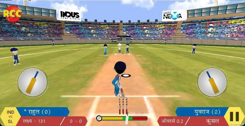 Live Cricket Battle 3D: Online | Indus Appstore | Screenshot