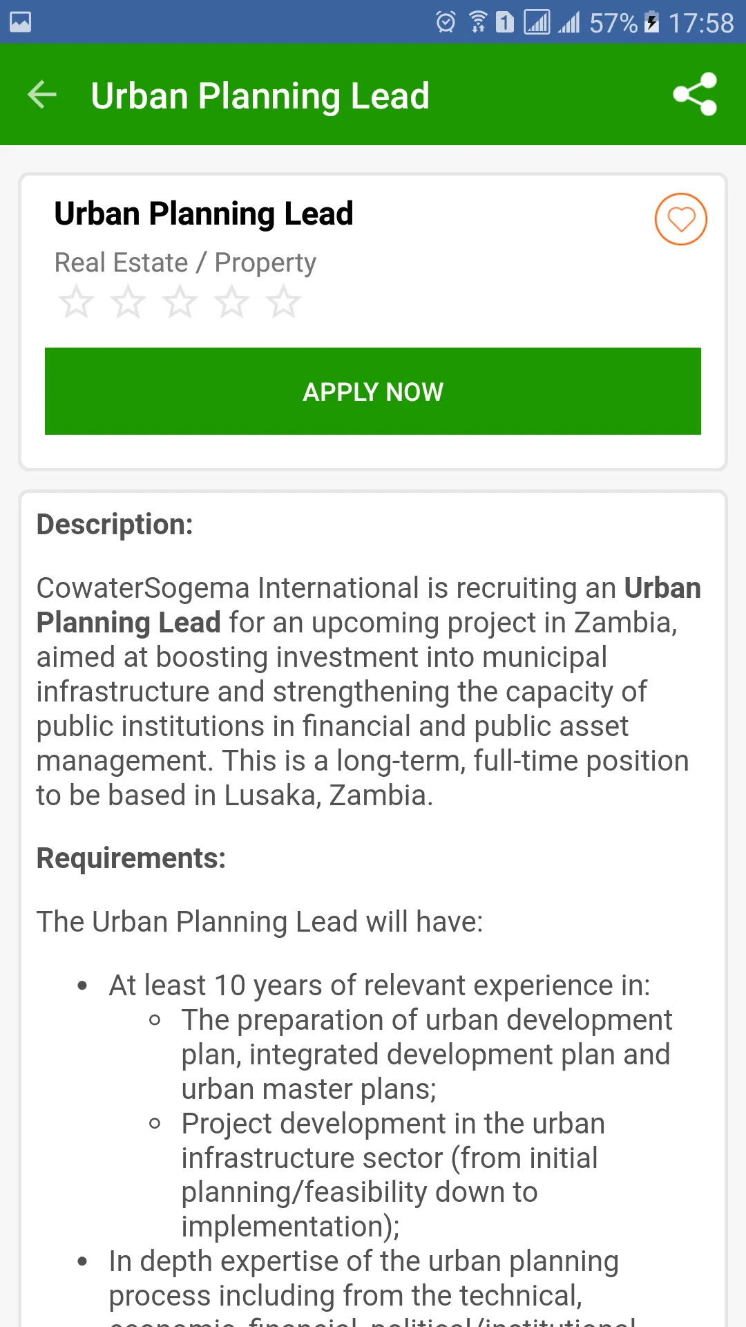 Zambia Jobs | Indus Appstore | Screenshot