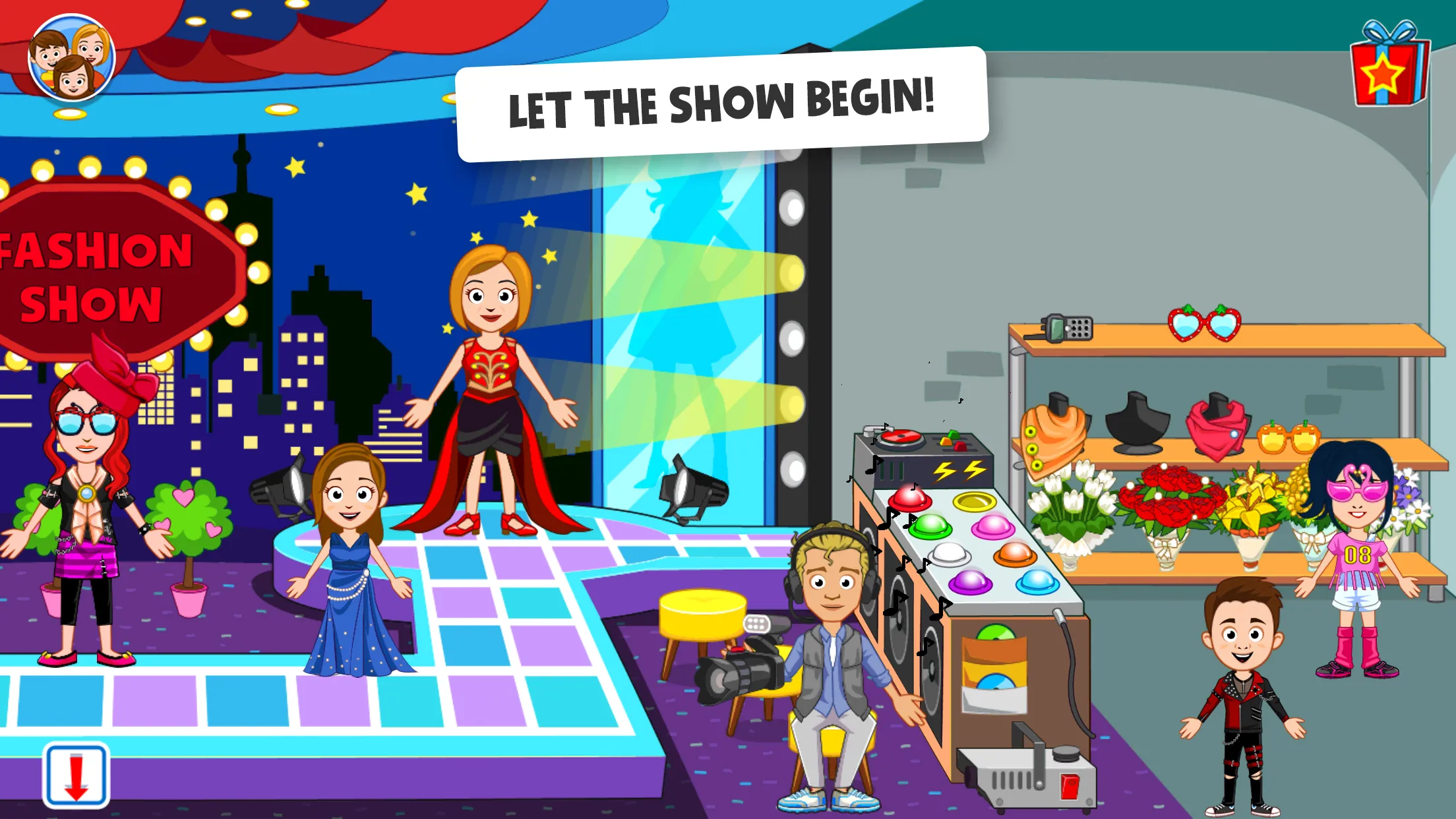 My Town - Fashion Show game | Indus Appstore | Screenshot