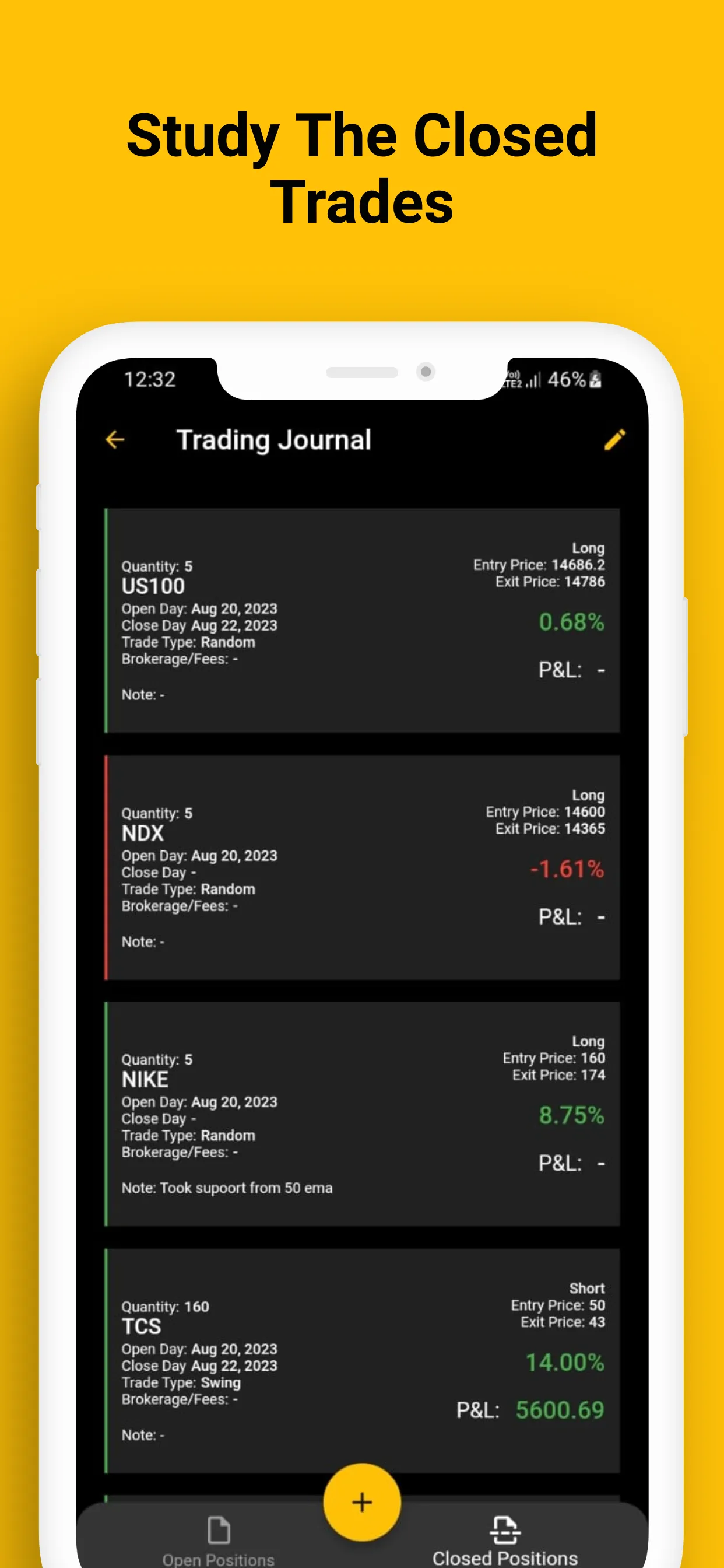 Trading Journal | Indus Appstore | Screenshot