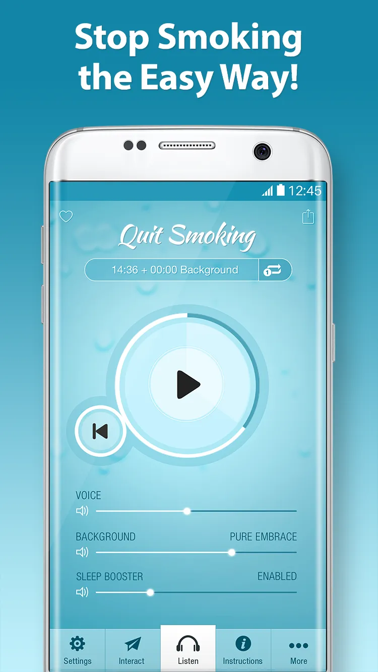 Quit Smoking Hypnosis | Indus Appstore | Screenshot