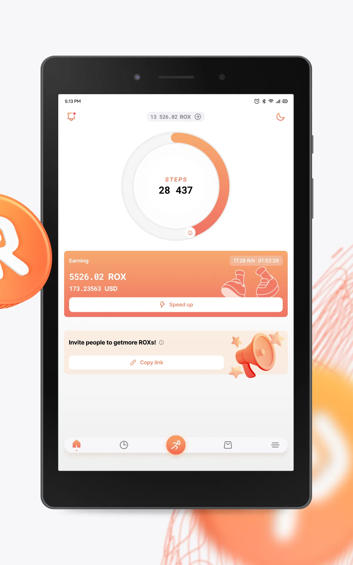 Robox Fit - Walk & Earn | Indus Appstore | Screenshot