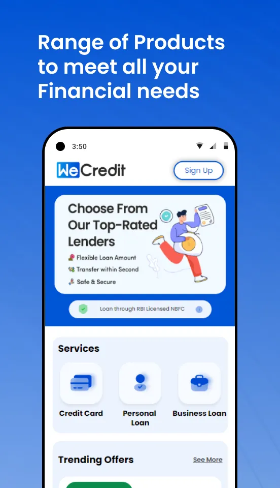 WeCredit (Spiraea Digital) | Indus Appstore | Screenshot