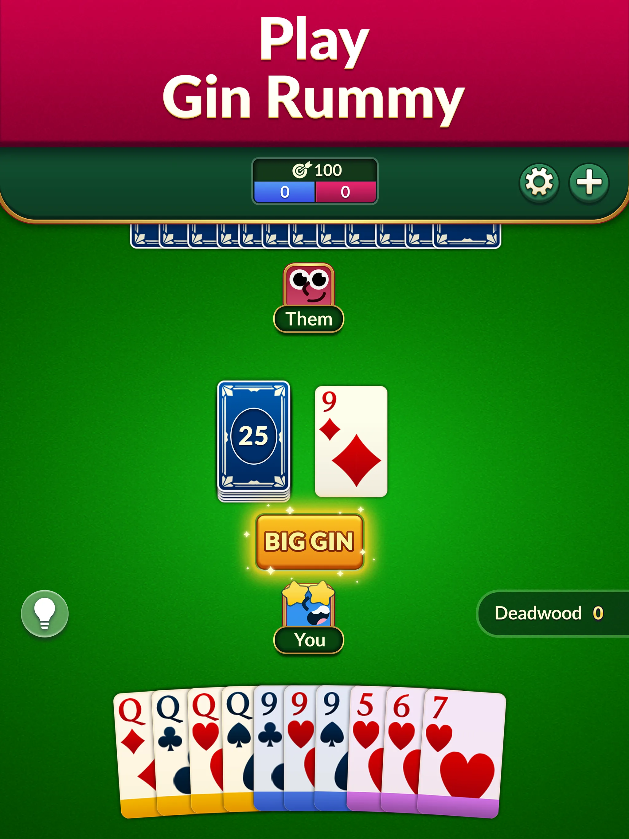 Gin Rummy: Classic Card Games | Indus Appstore | Screenshot