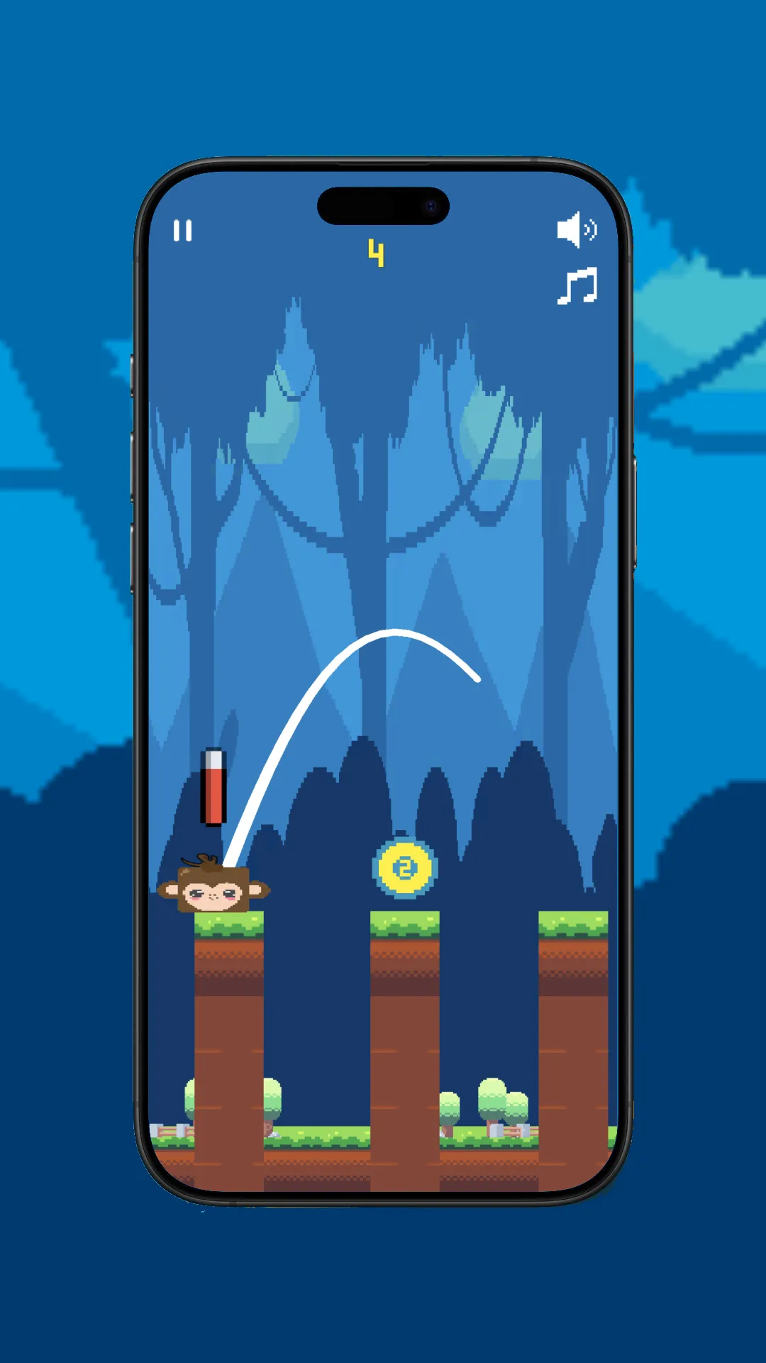 Monkey Hop | Indus Appstore | Screenshot