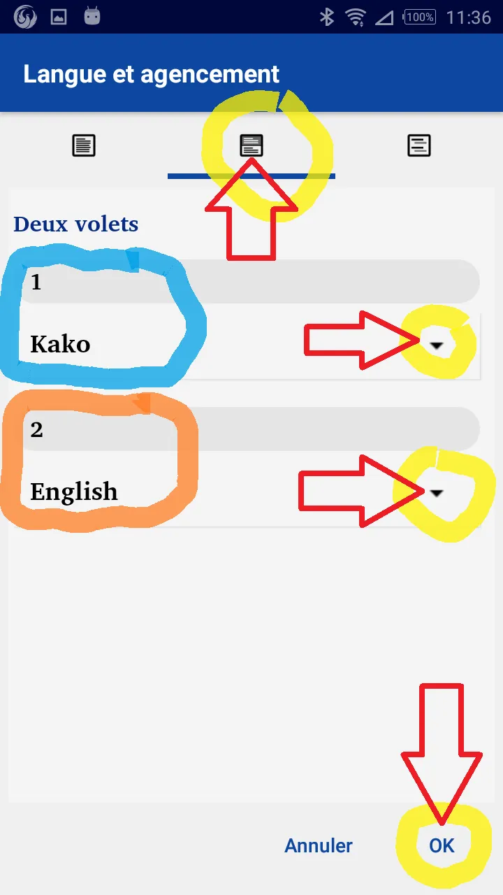 Kako NT avec français English | Indus Appstore | Screenshot