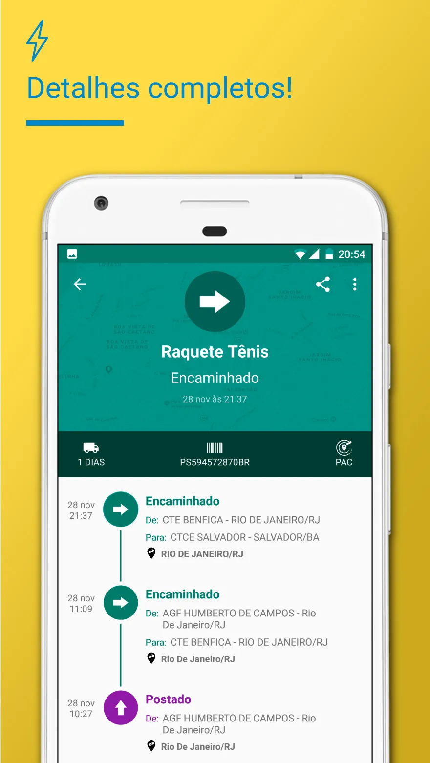 Rastreador Correios Encomendas | Indus Appstore | Screenshot