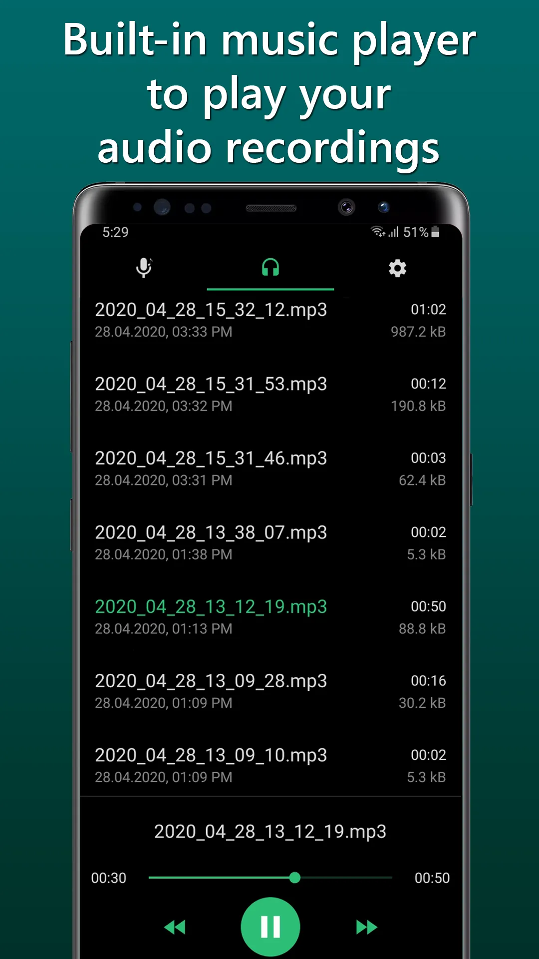 Music Recorder - Song Recorder | Indus Appstore | Screenshot