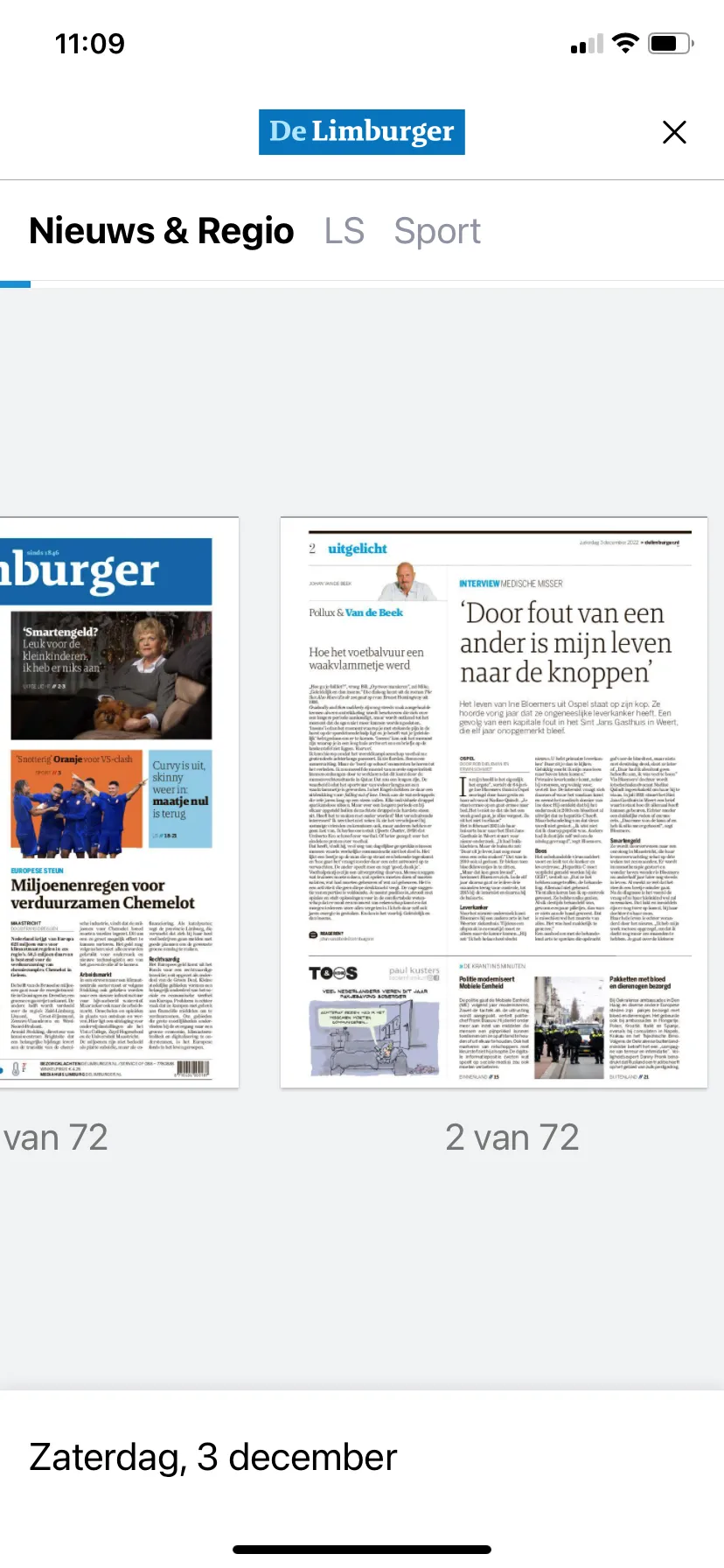 De Limburger Krant | Indus Appstore | Screenshot