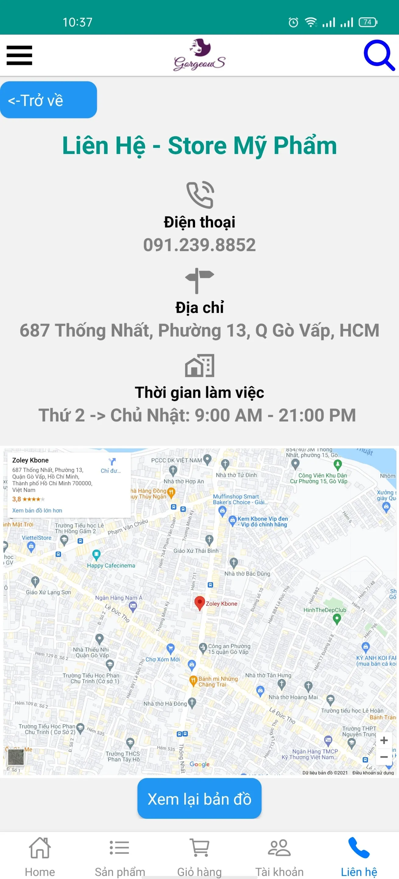 Store Mỹ Phẩm | Indus Appstore | Screenshot